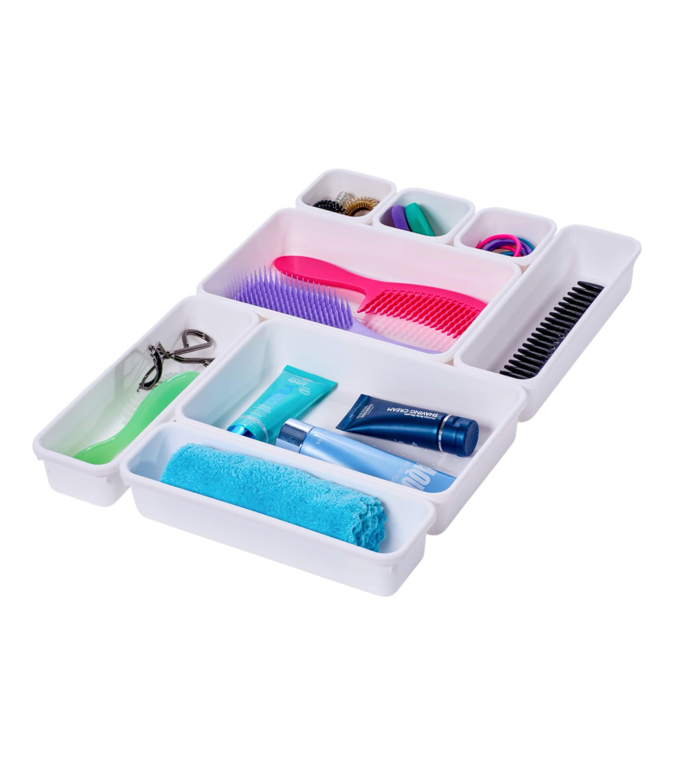 Set 8 contenedores de organizacion Interlocking