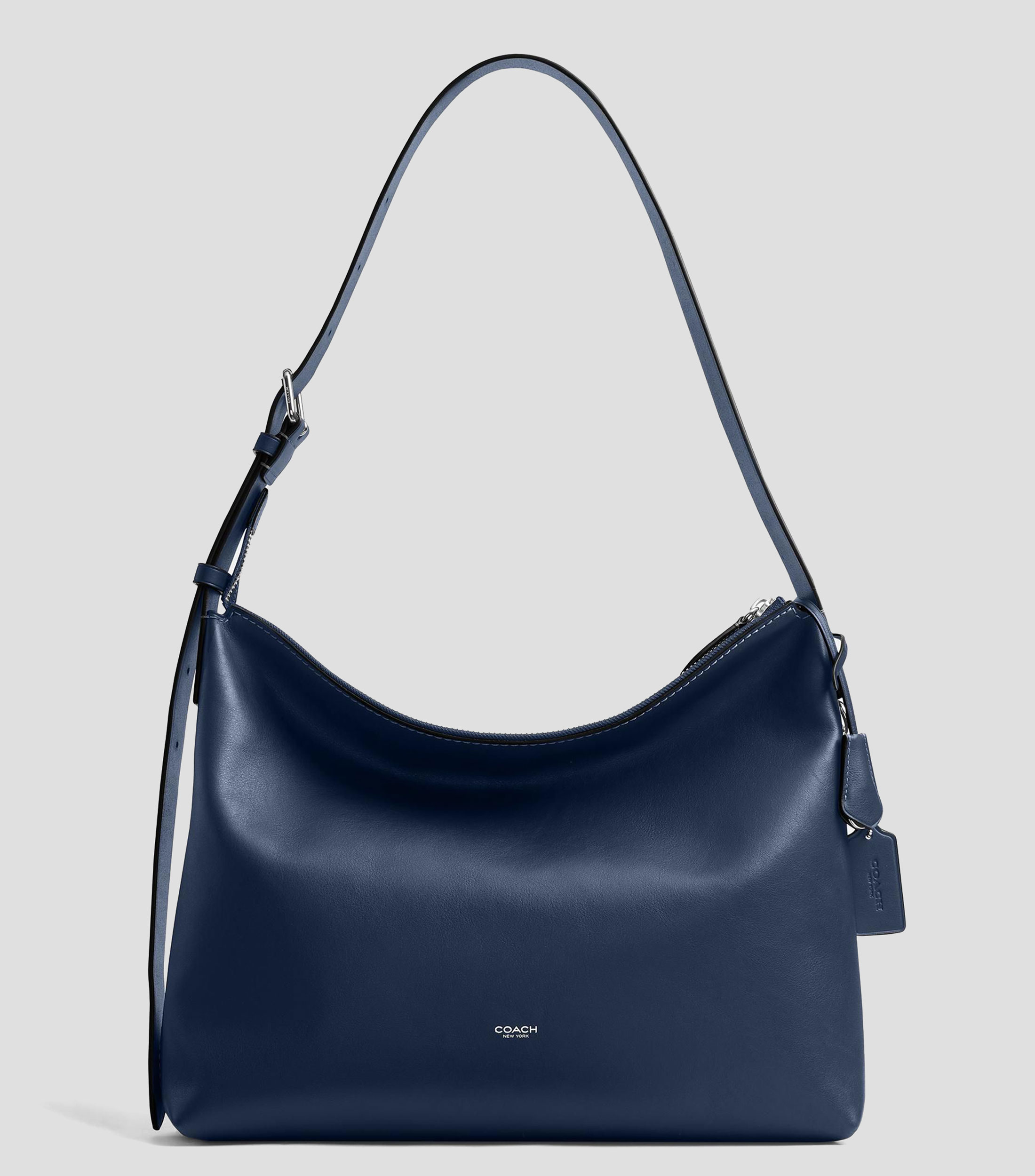 Bolso messenger en piel Mott liso Hombre
