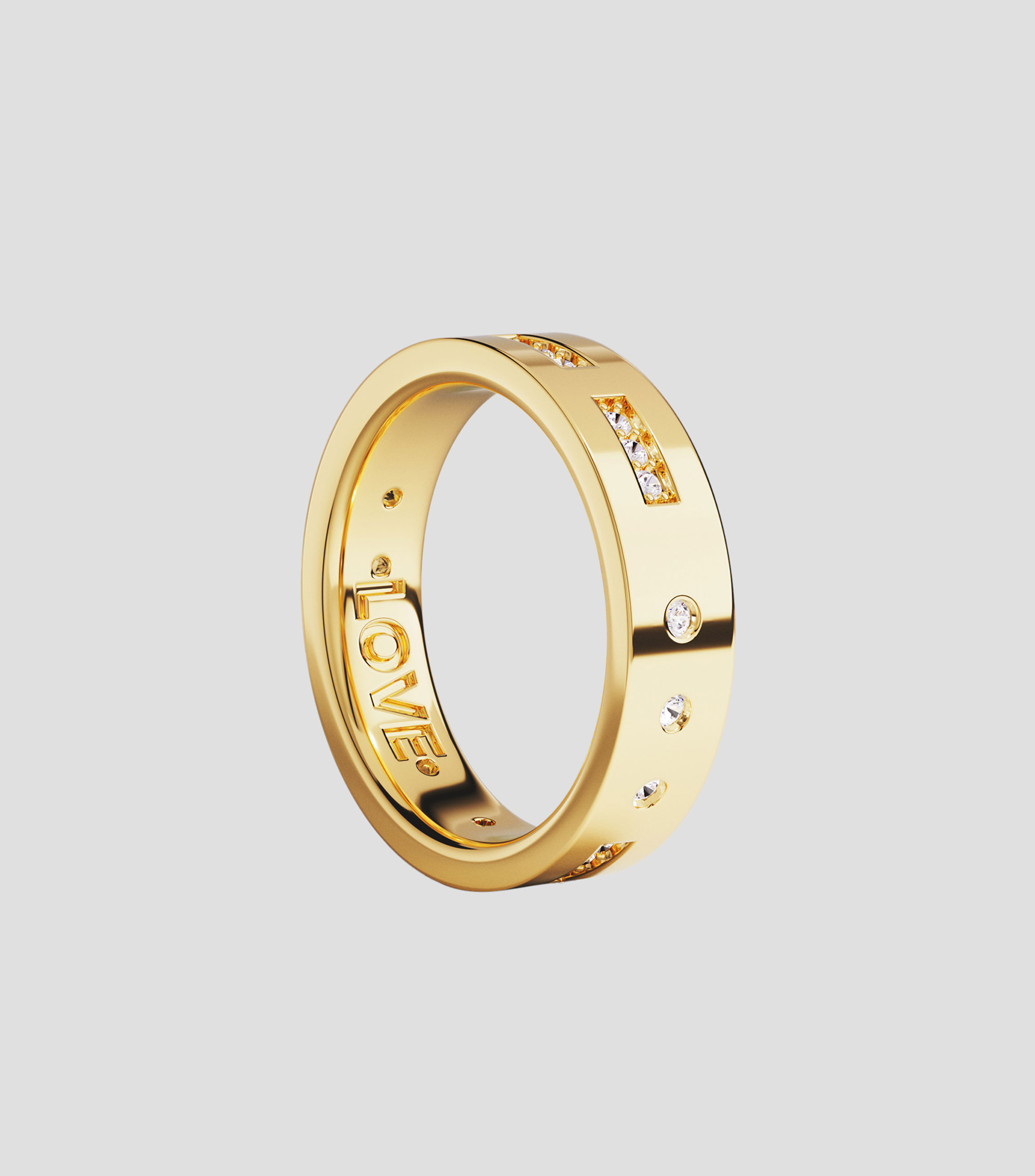 Anillo Codigo Morse Amor Mujer
