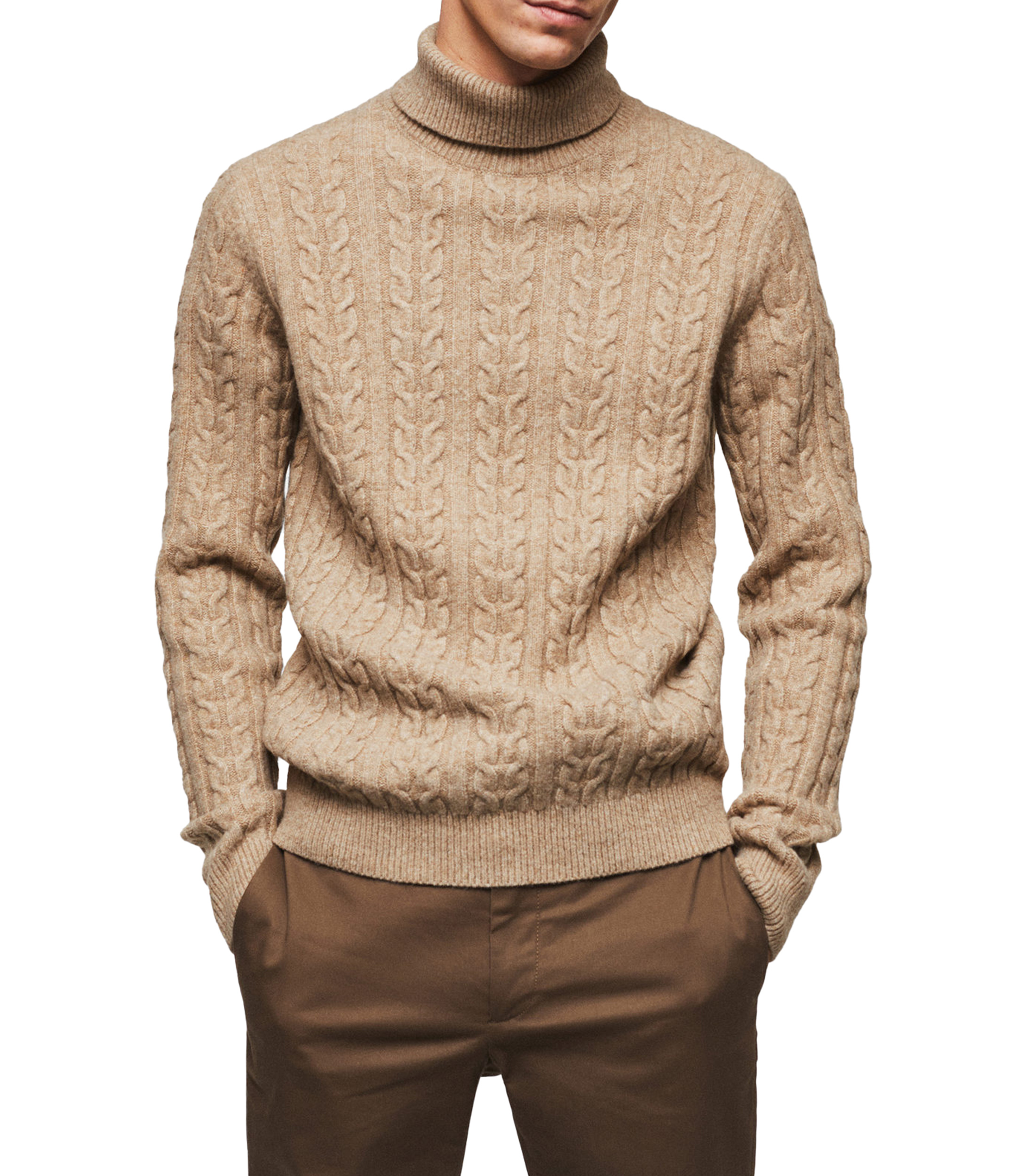 Mango Suéter Cuello Tortuga Hombre El Palacio de Hierro