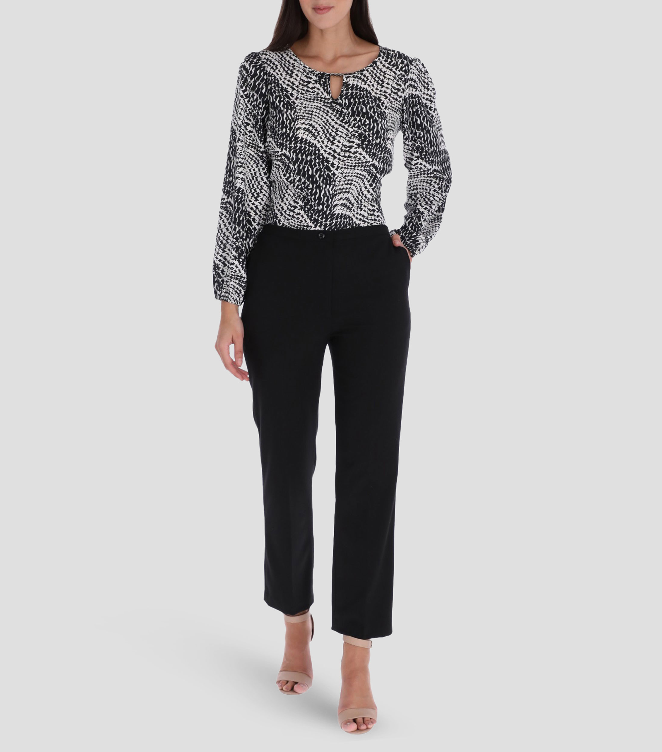 Pantalon recto Mujer