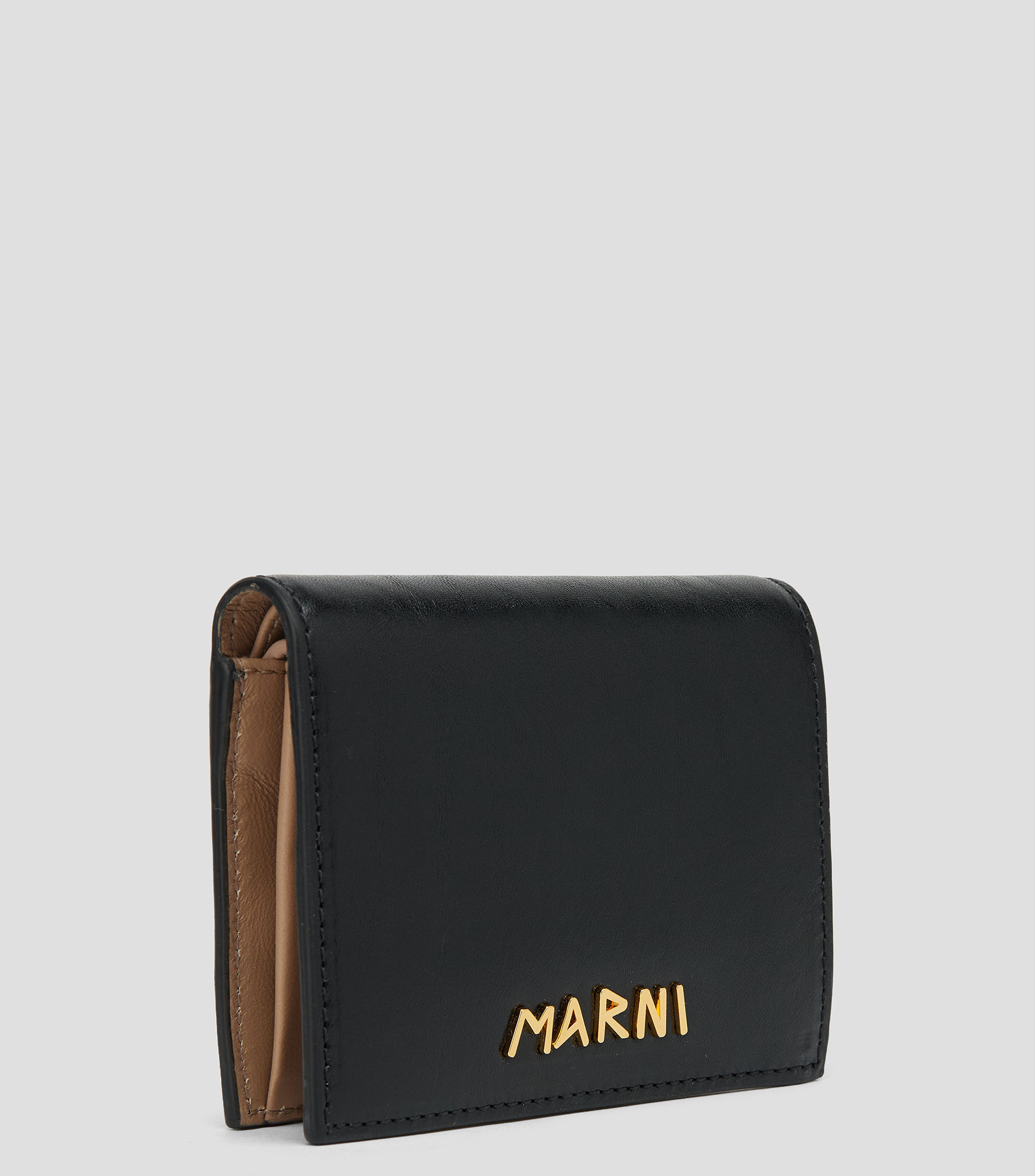 Cartera en piel lisa Mujer