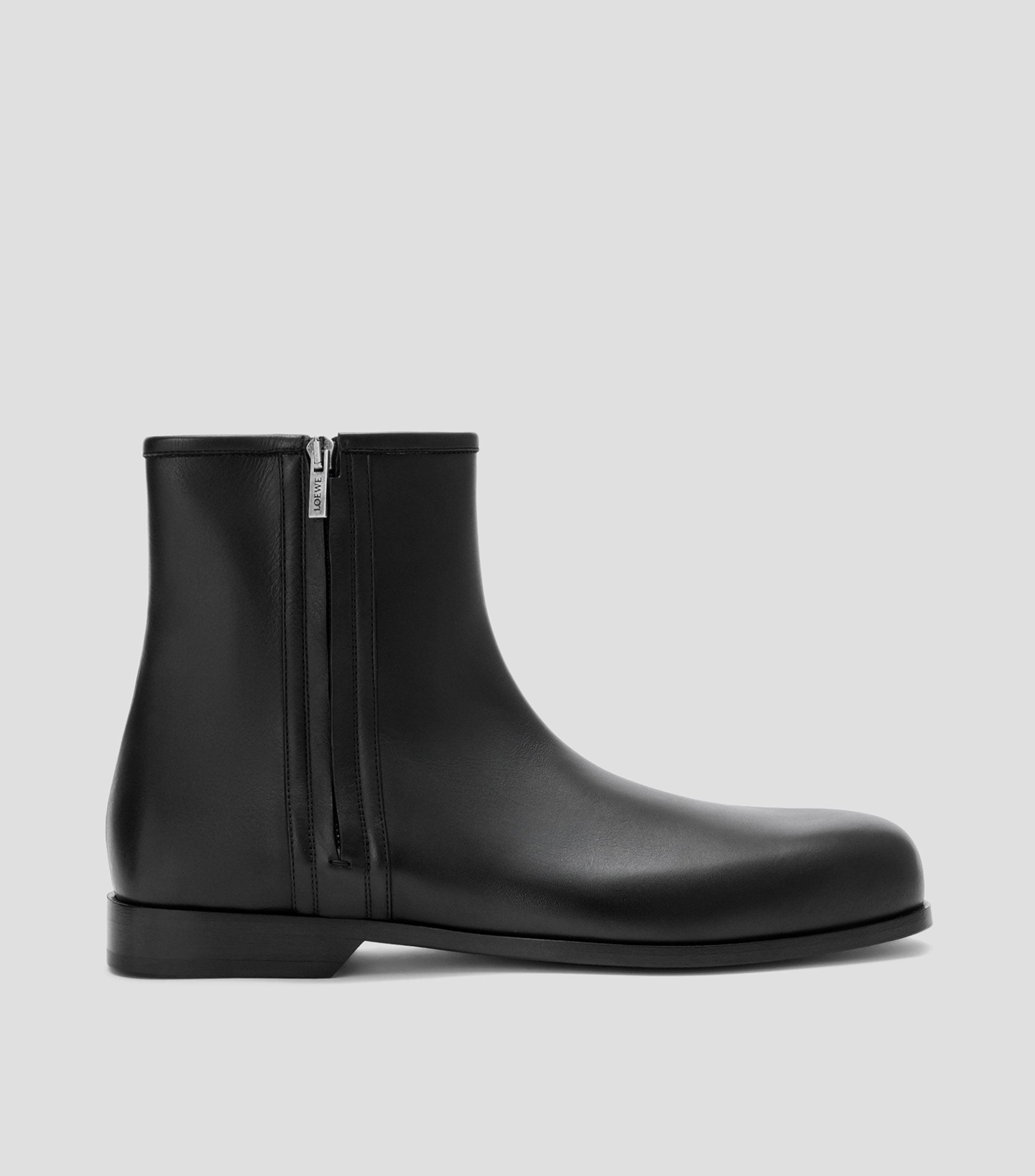 Botín Bobine de piel de becerro lisa Hombre