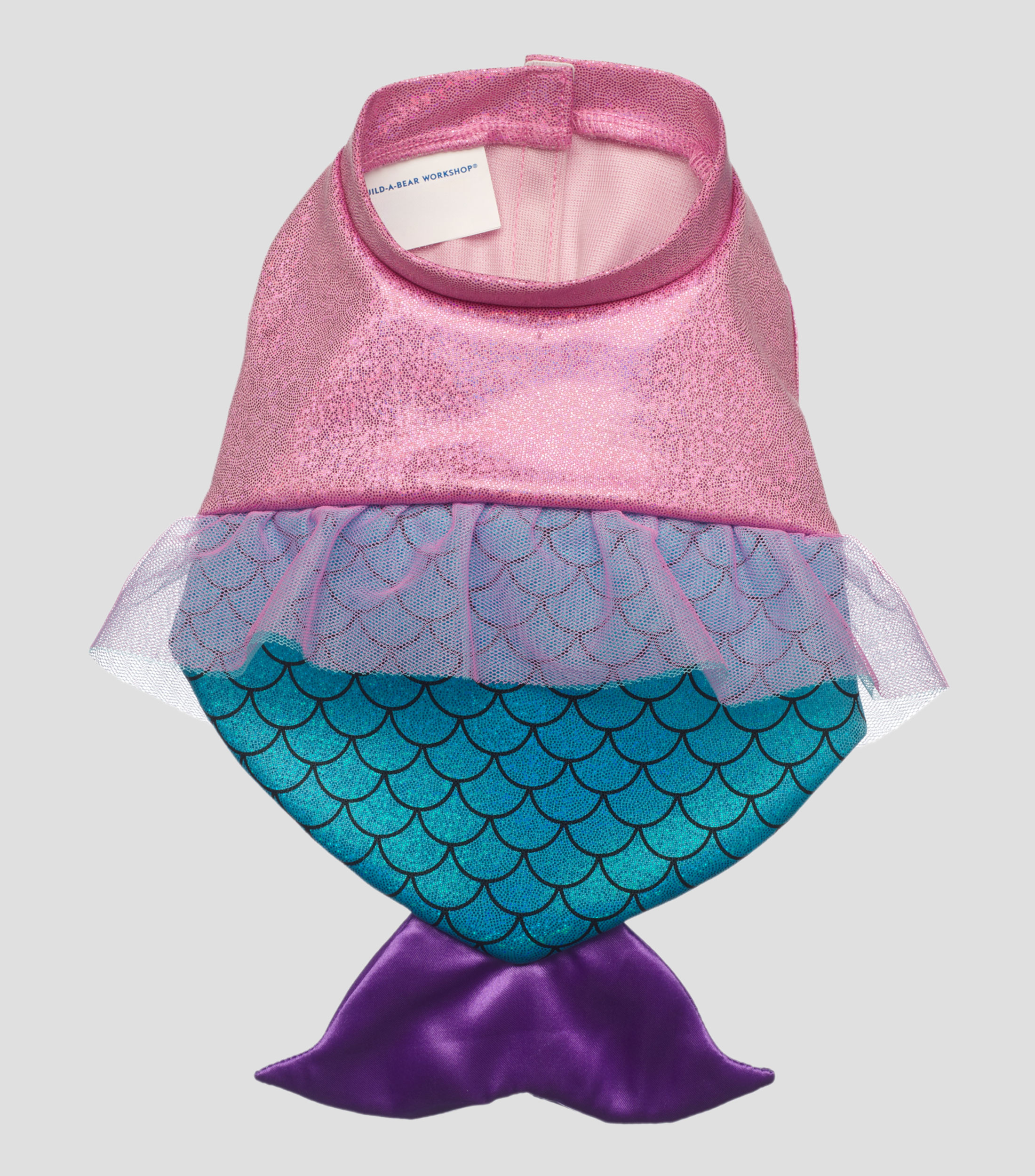 Disfraz de sirena para muñeco de peluche
