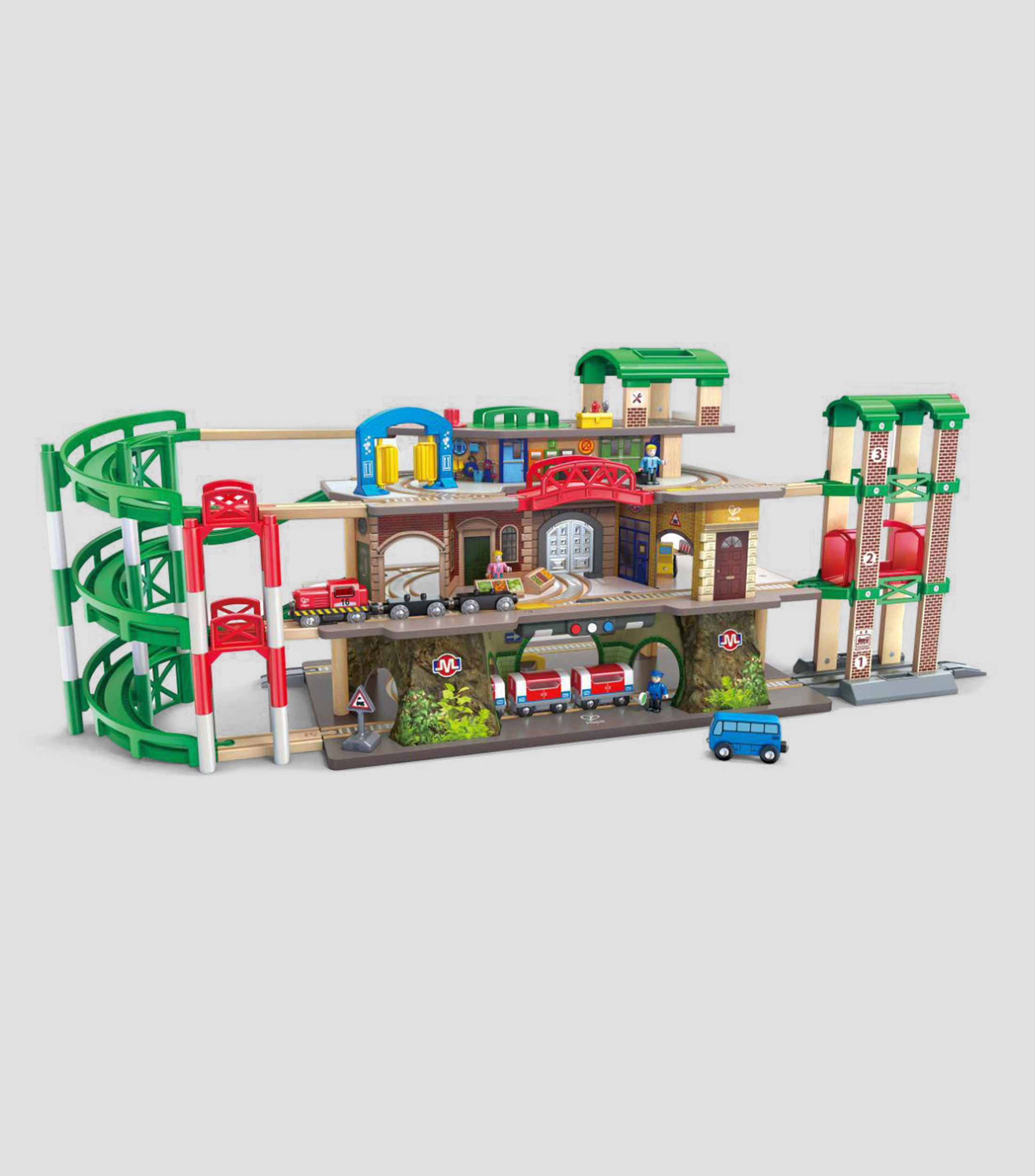 Set Ciudad de Ferrocarril de Múltiples Niveles
