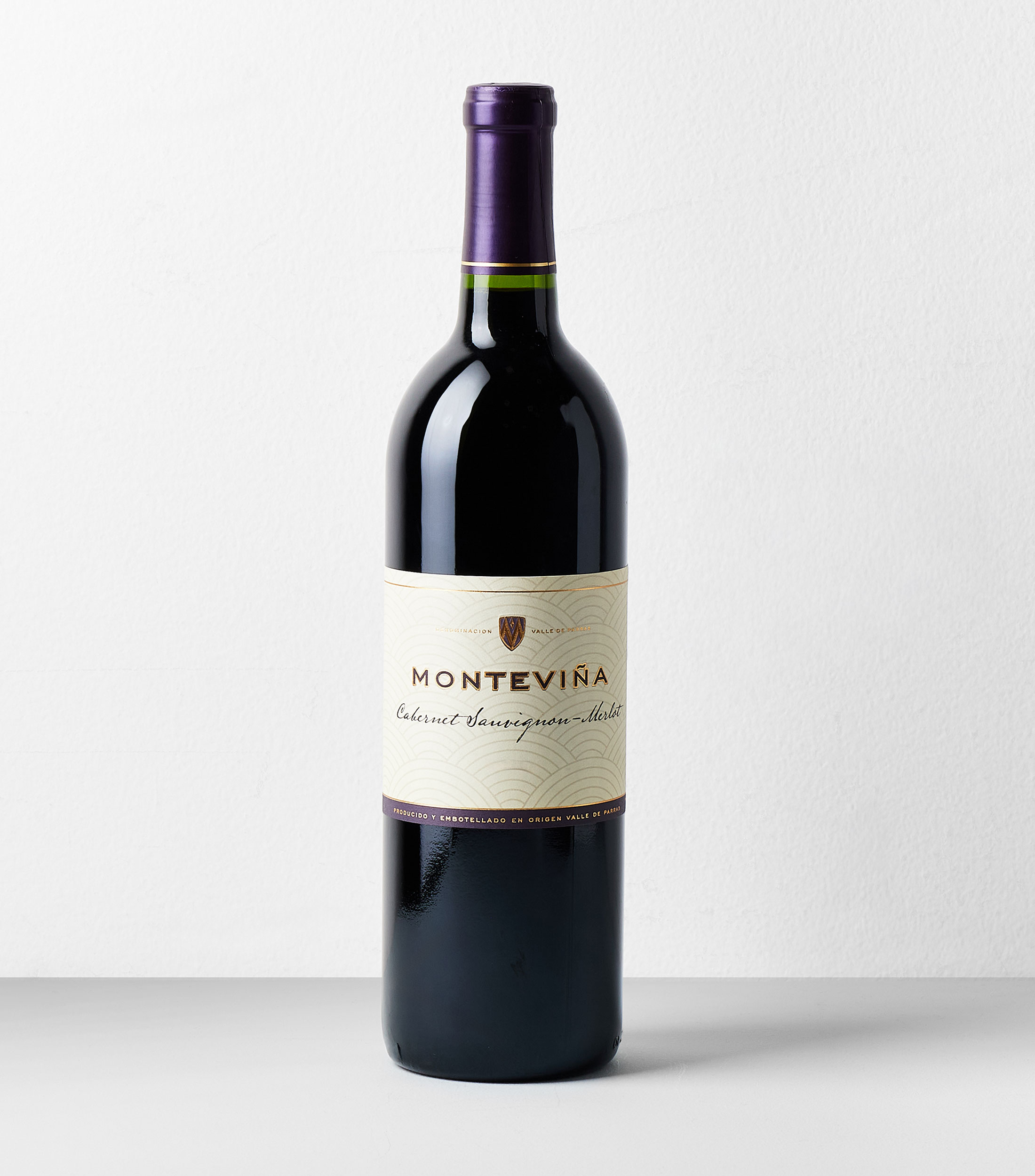 Vino Tinto Cabernet Sauvignon - Merlot, 750 ml