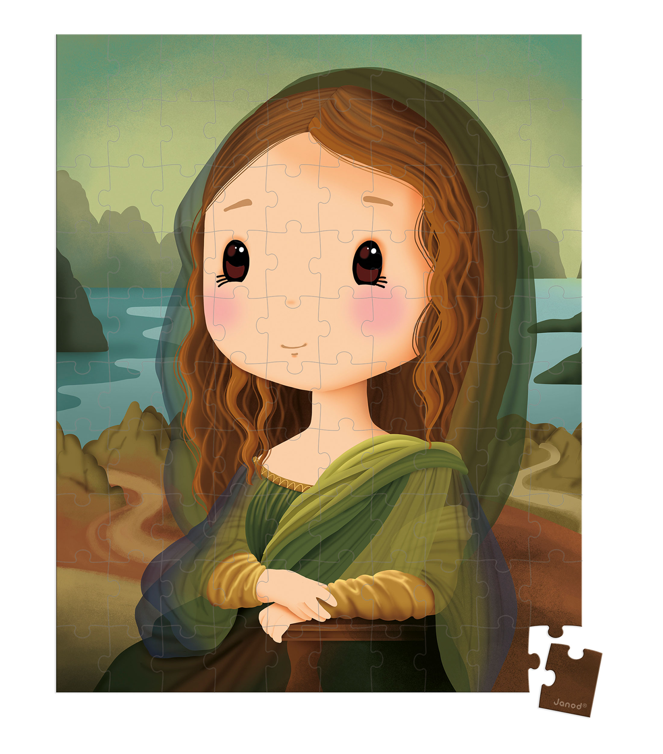 Rompecabezas Leonardo da Vinci - La Mona Lisa