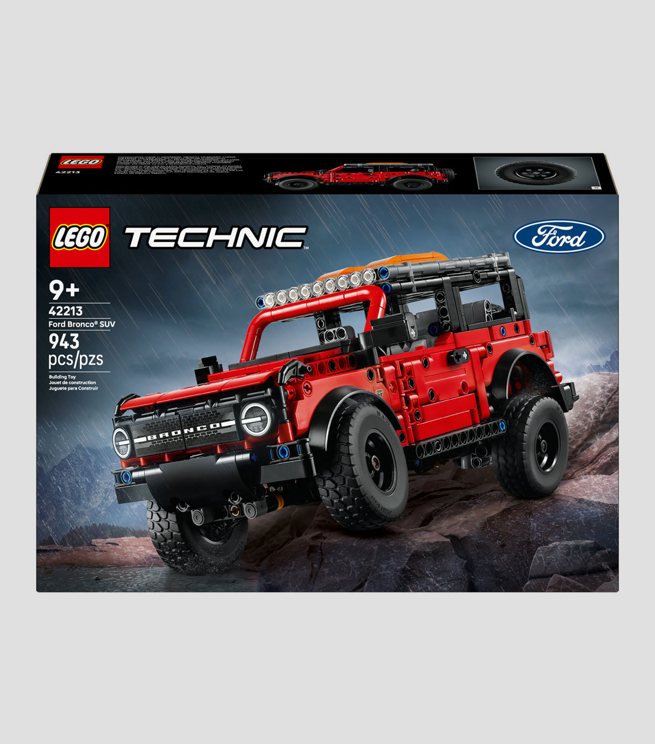 Lego Technic Camioneta Ford Bronco Modelo de Auto 42213