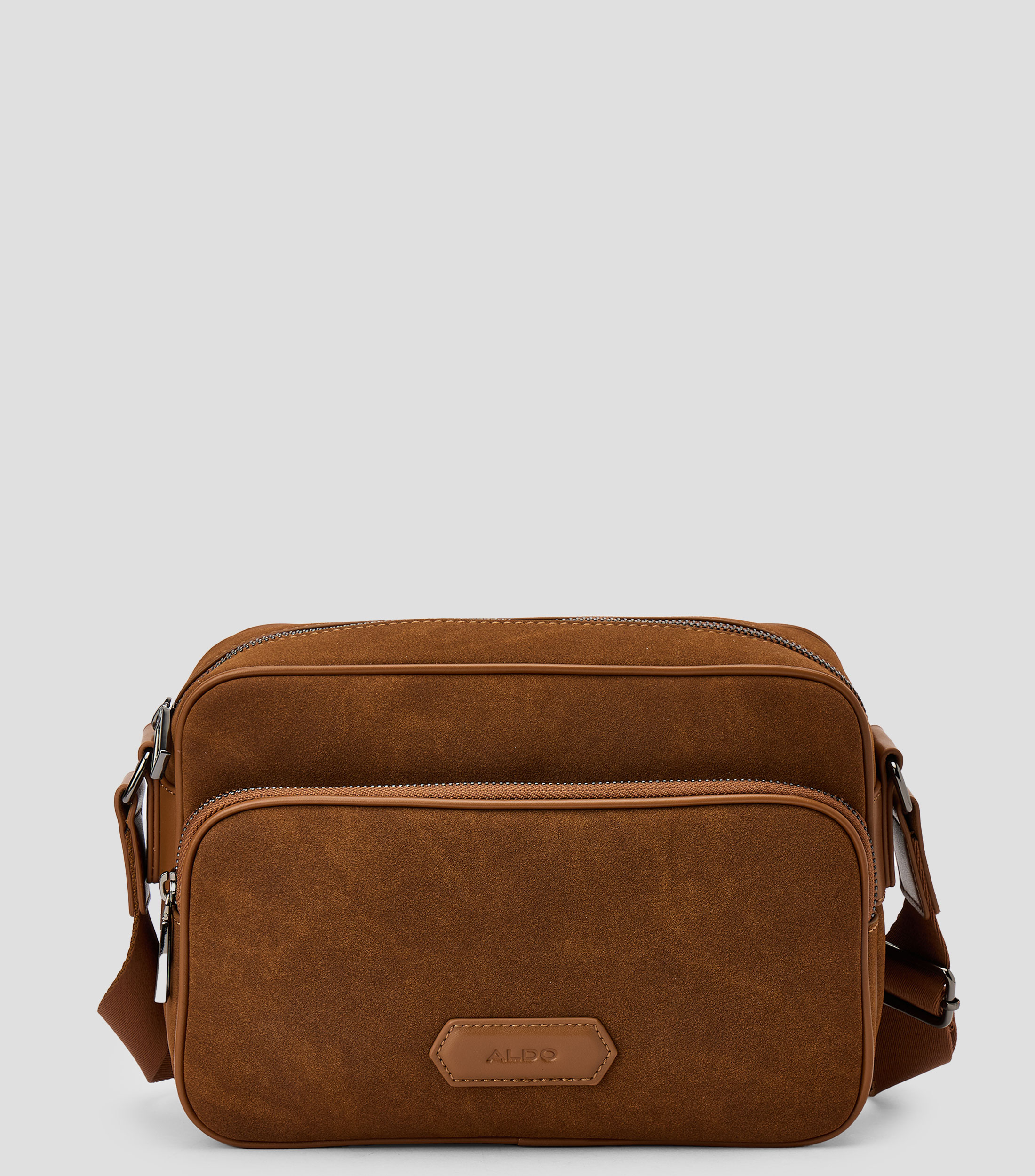 Bolso crossbody liso Hombre