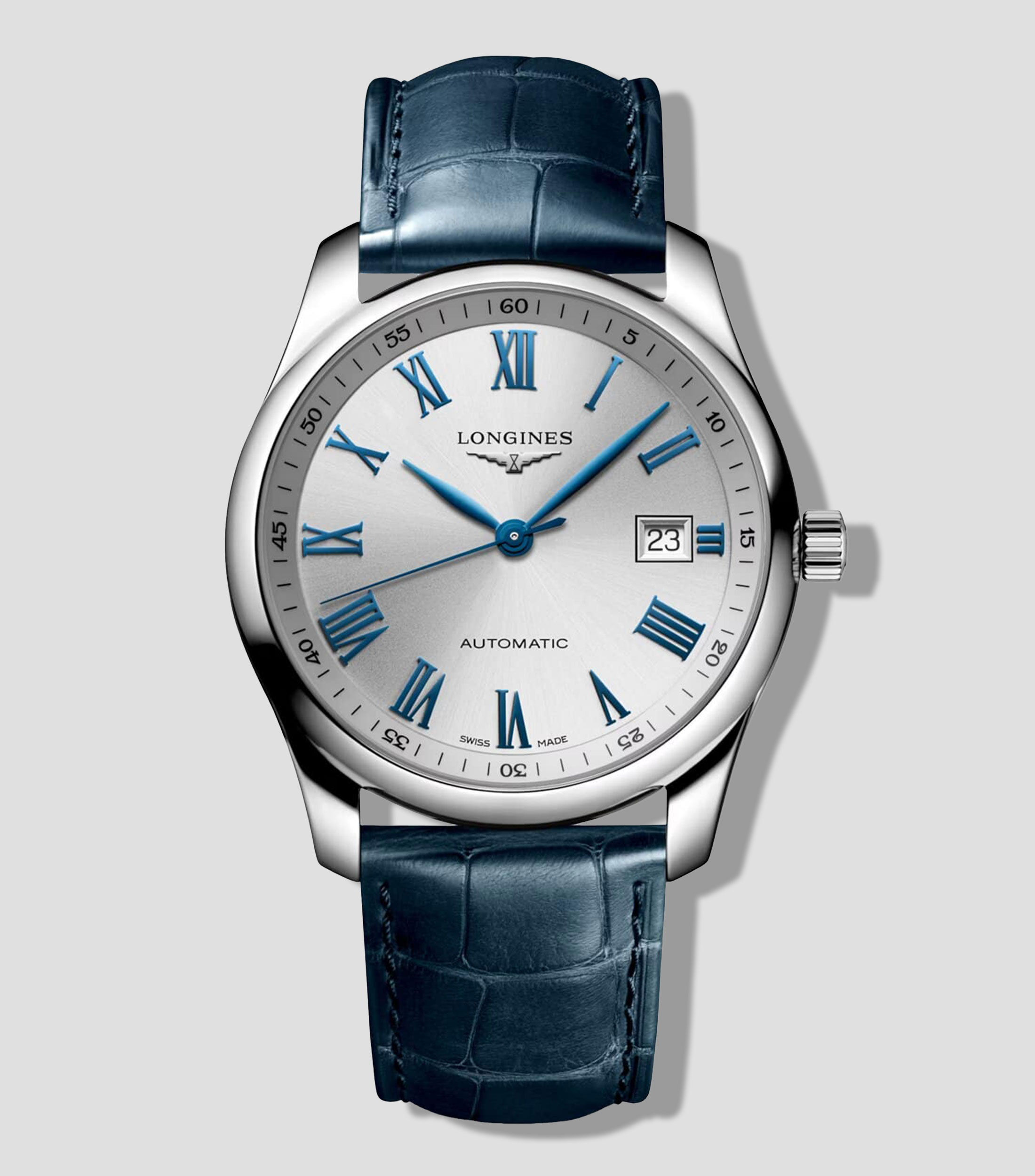 Reloj para hombre The Longines Master Collection casual Plateada