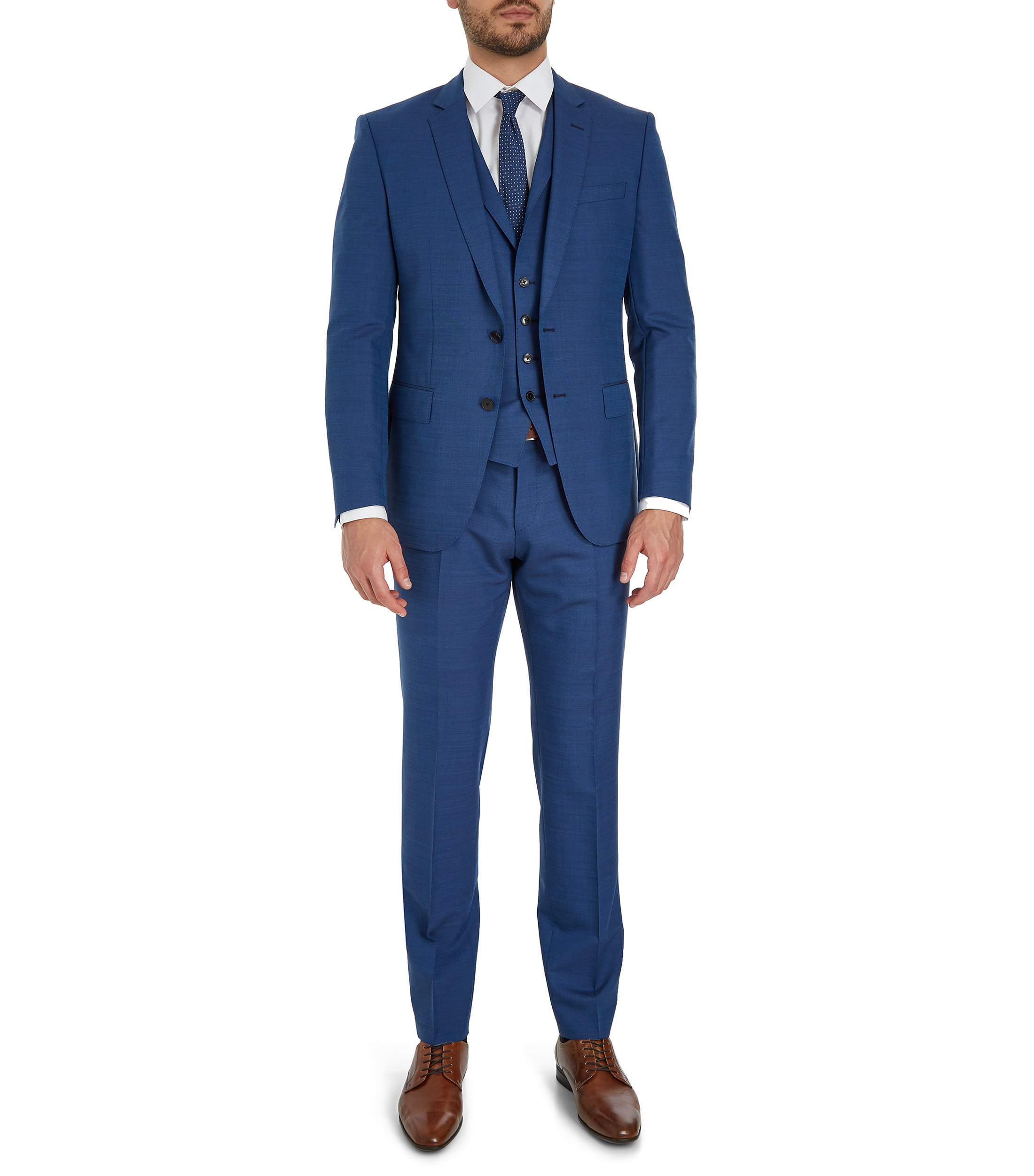 Boss Traje 3 Piezas de corte Slim Fit Hombre - El Palacio de Hierro