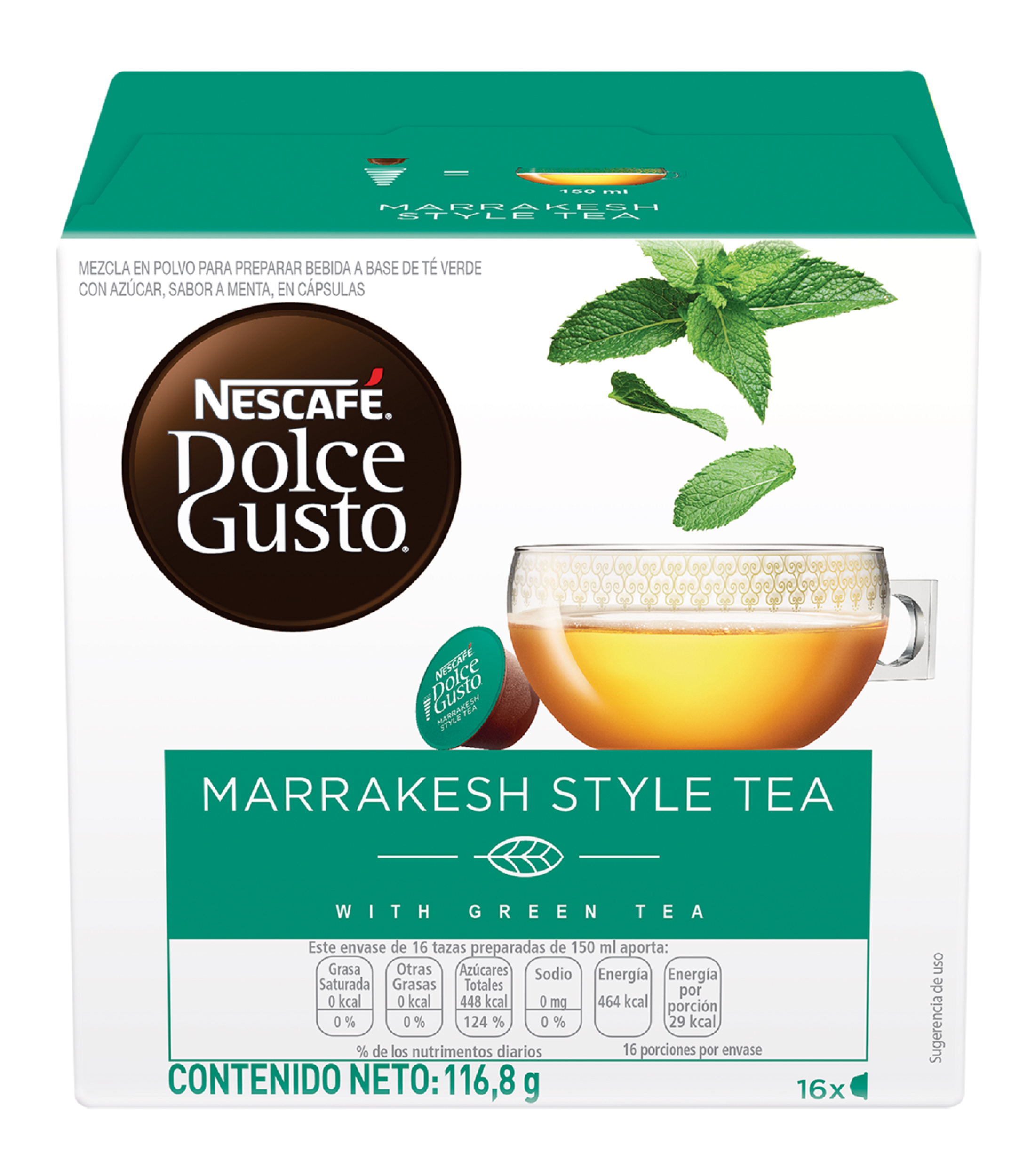 Marrakesh Style Tea Dolce Gusto 16 Cápsulas - Iber Coffee