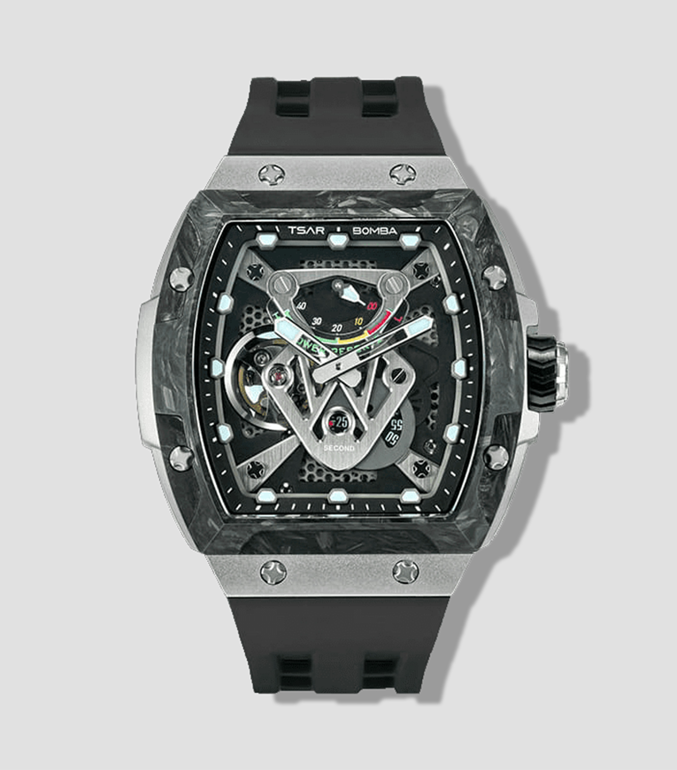 Reloj para Hombre Neutrón edición especial negro, plateado