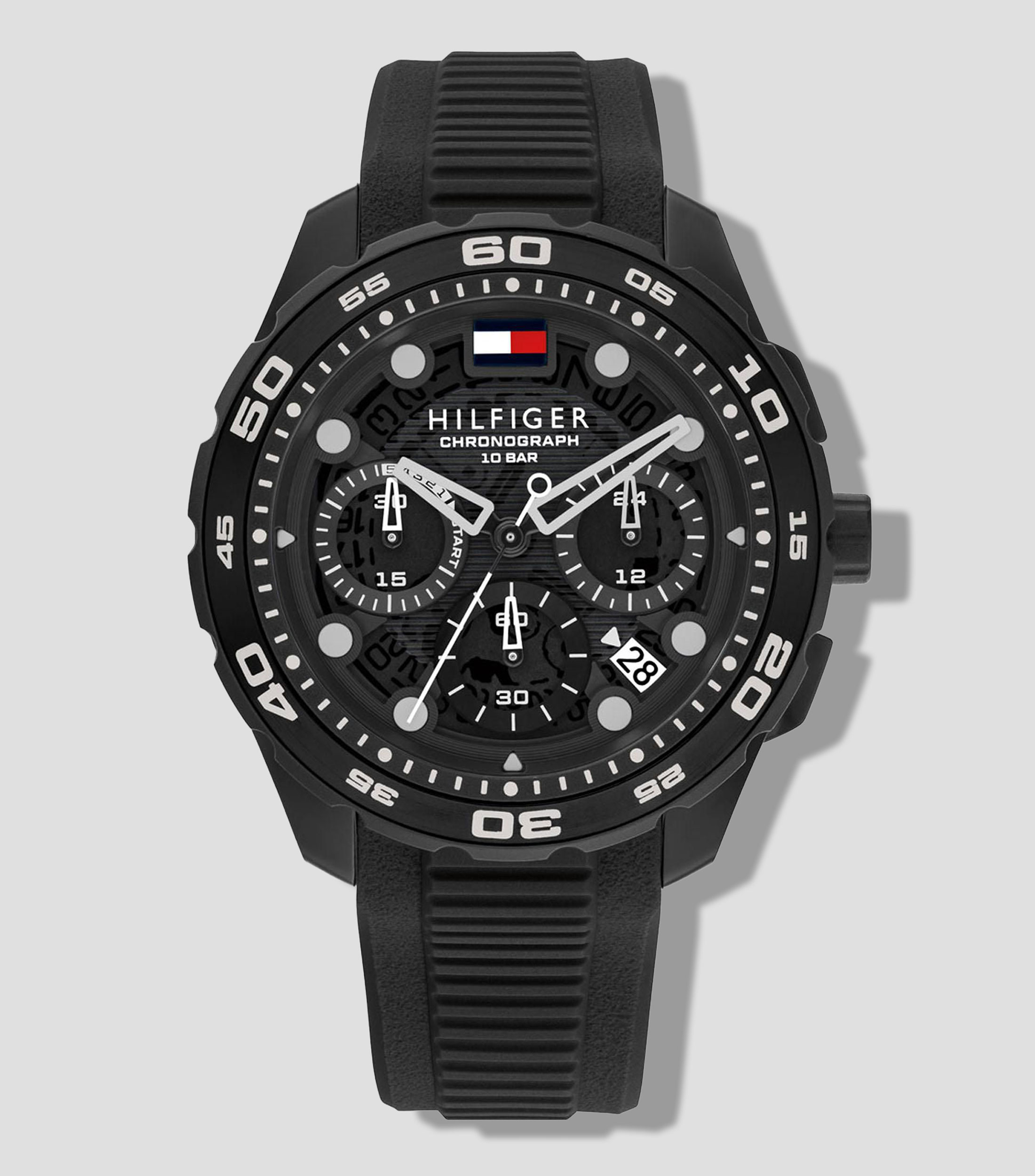 Reloj para hombre TH Regatta Deportivo, Negro