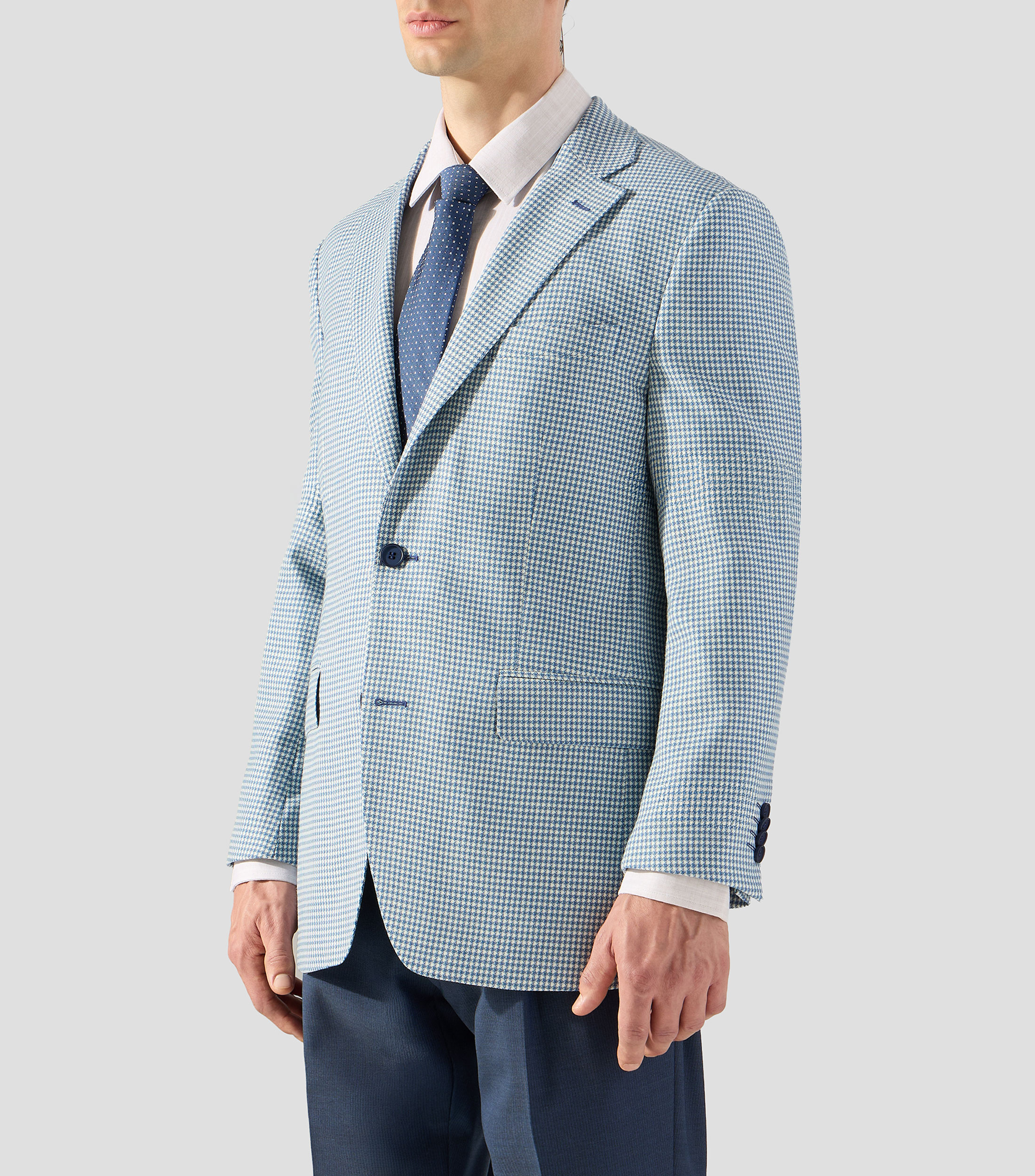 Saco con microdiseño Hombre