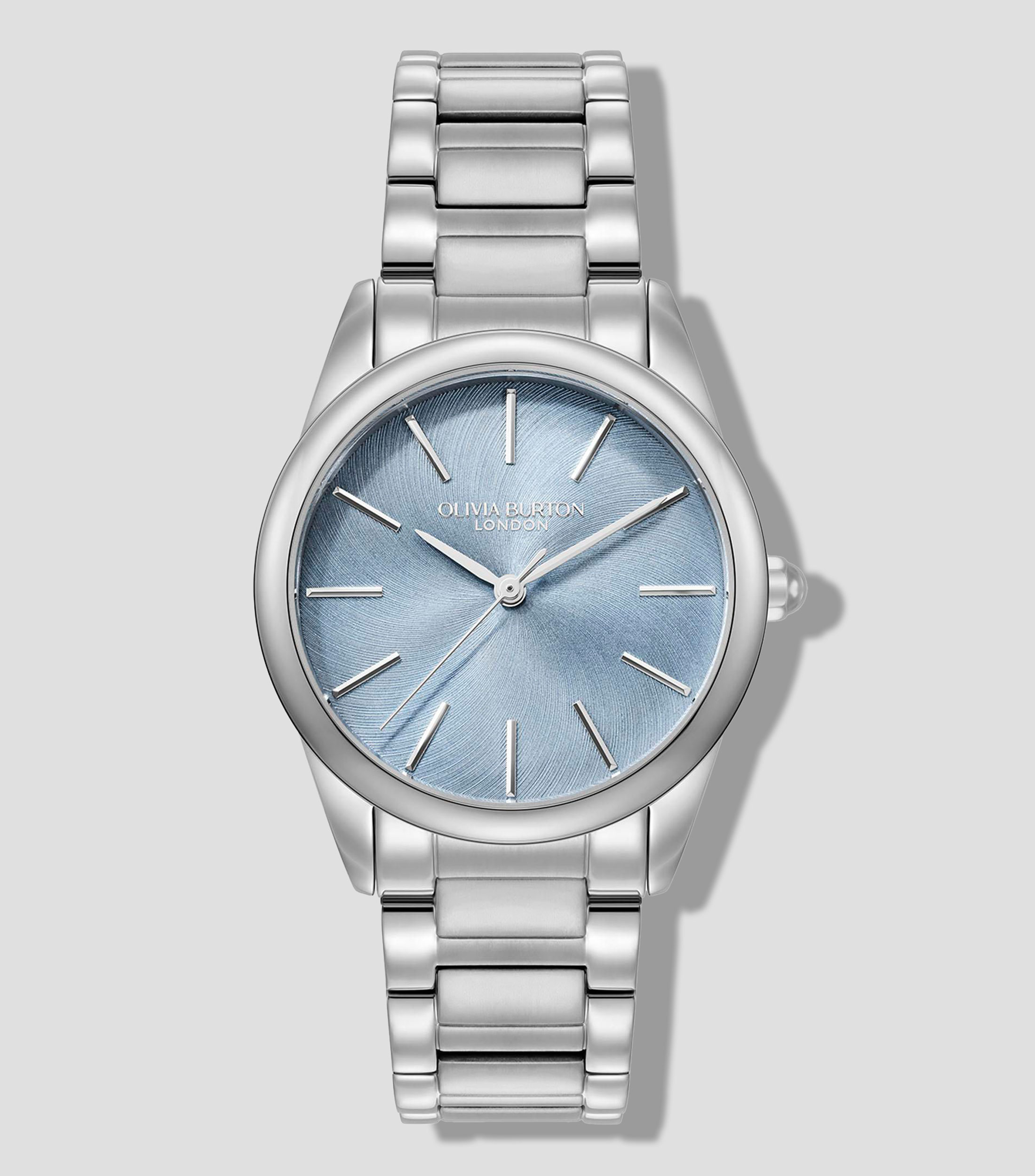 Reloj para Mujer Intensity Casual Azul, Plateado
