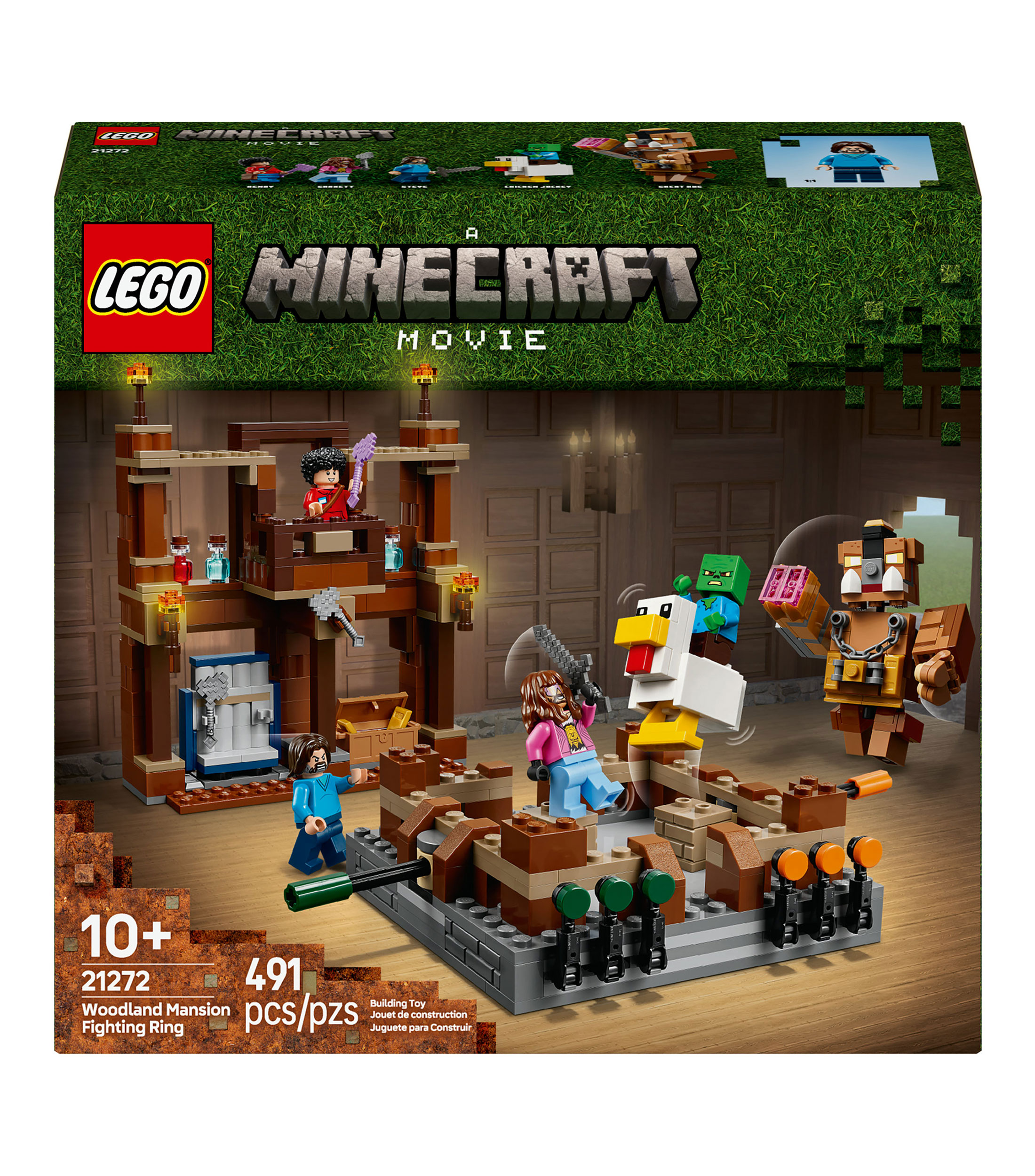 Lego Minecraft El Ring de Combate de la Mansión del Bosque 21272