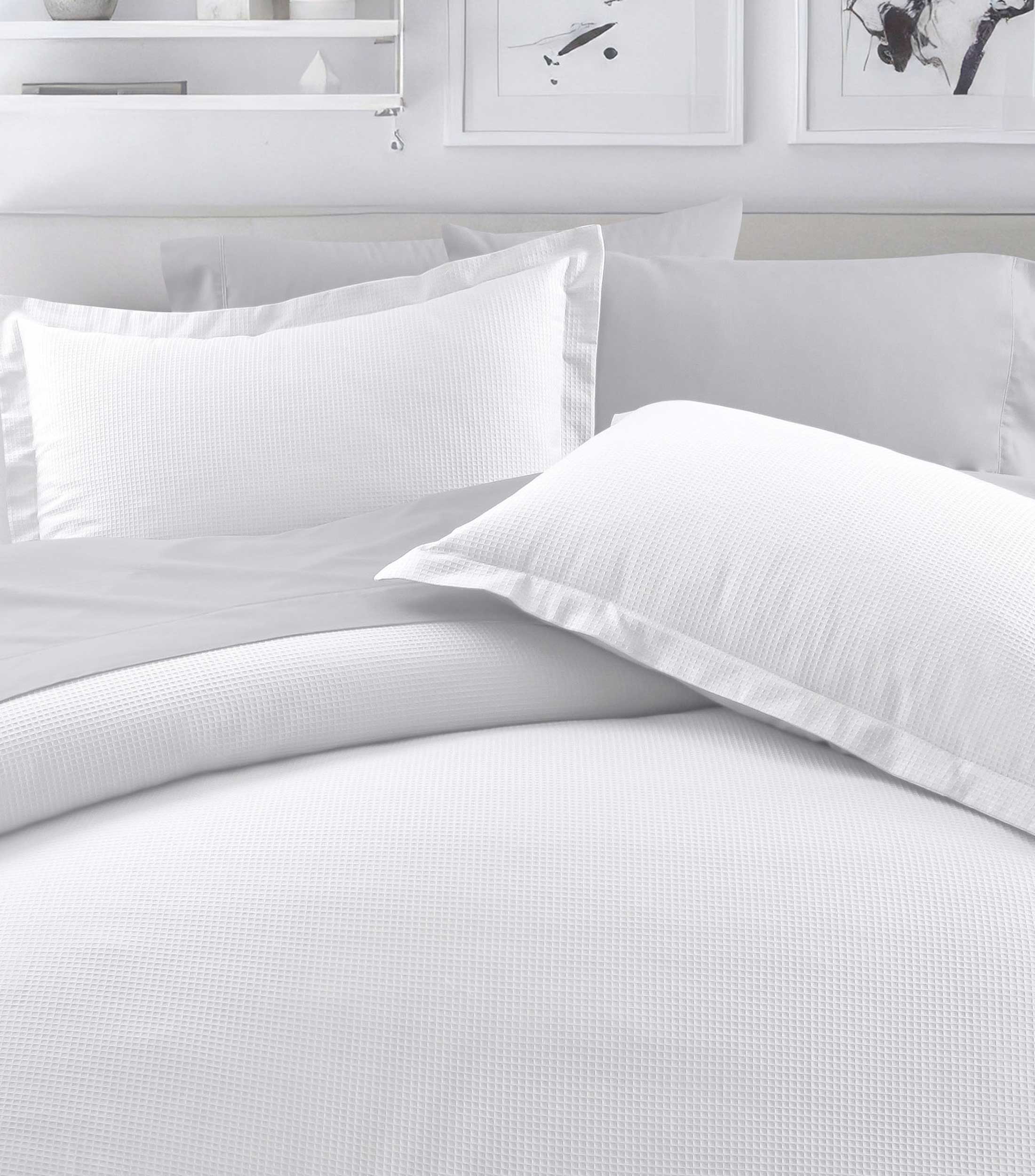 Funda para Almohada Decorativa King Size Areu blanco