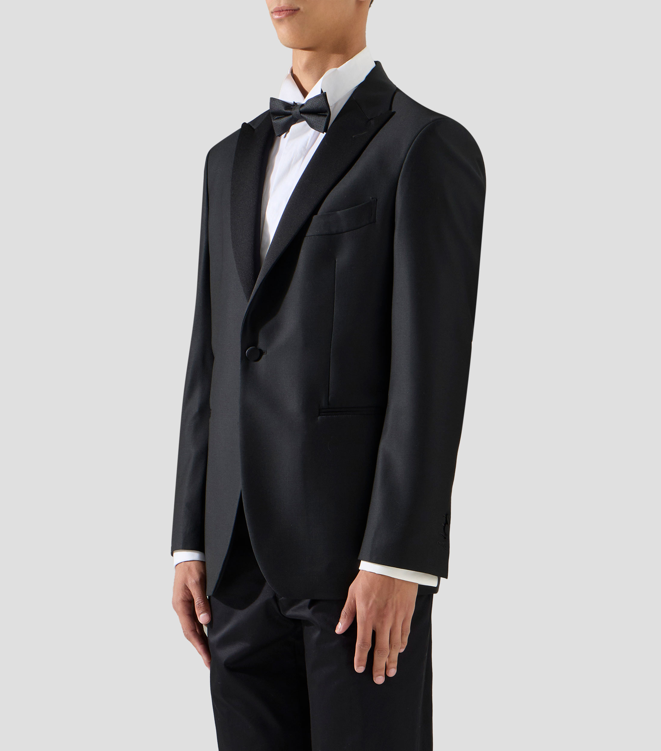 Saco de smoking lisoHombre