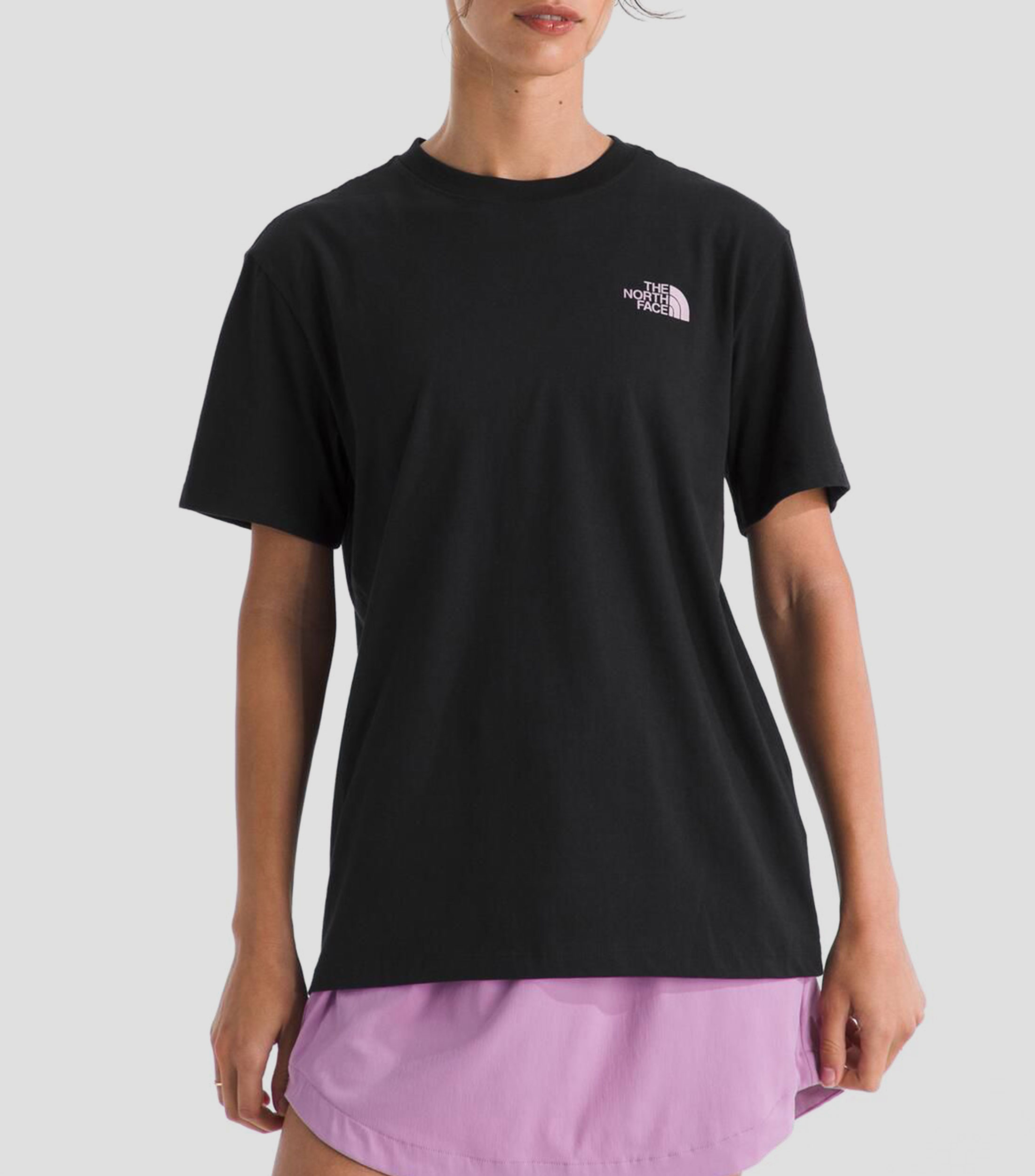 Playera casual Explore Pin con estampado Mujer