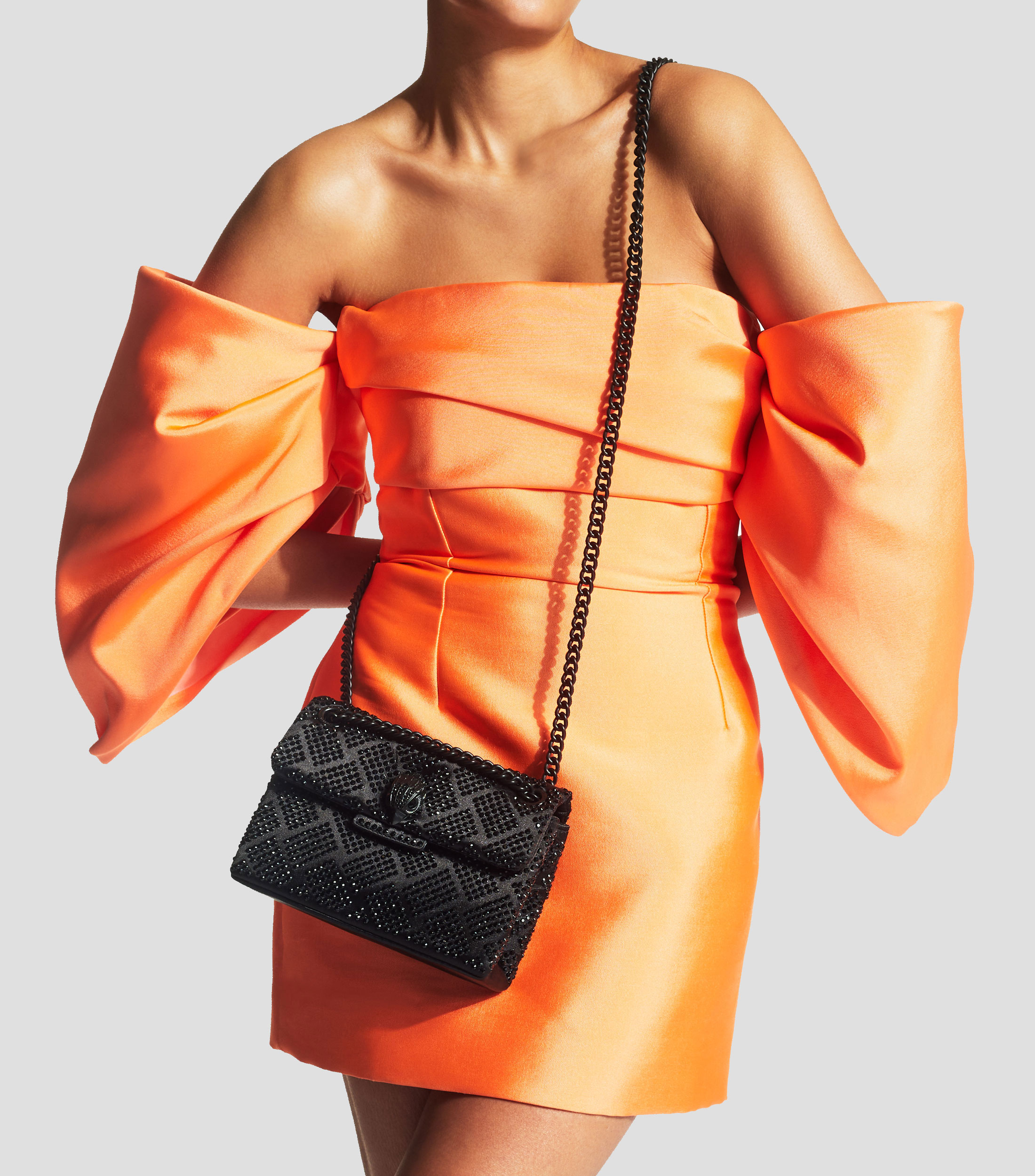 Bolsa crossbody Kensington pedrería Mujer