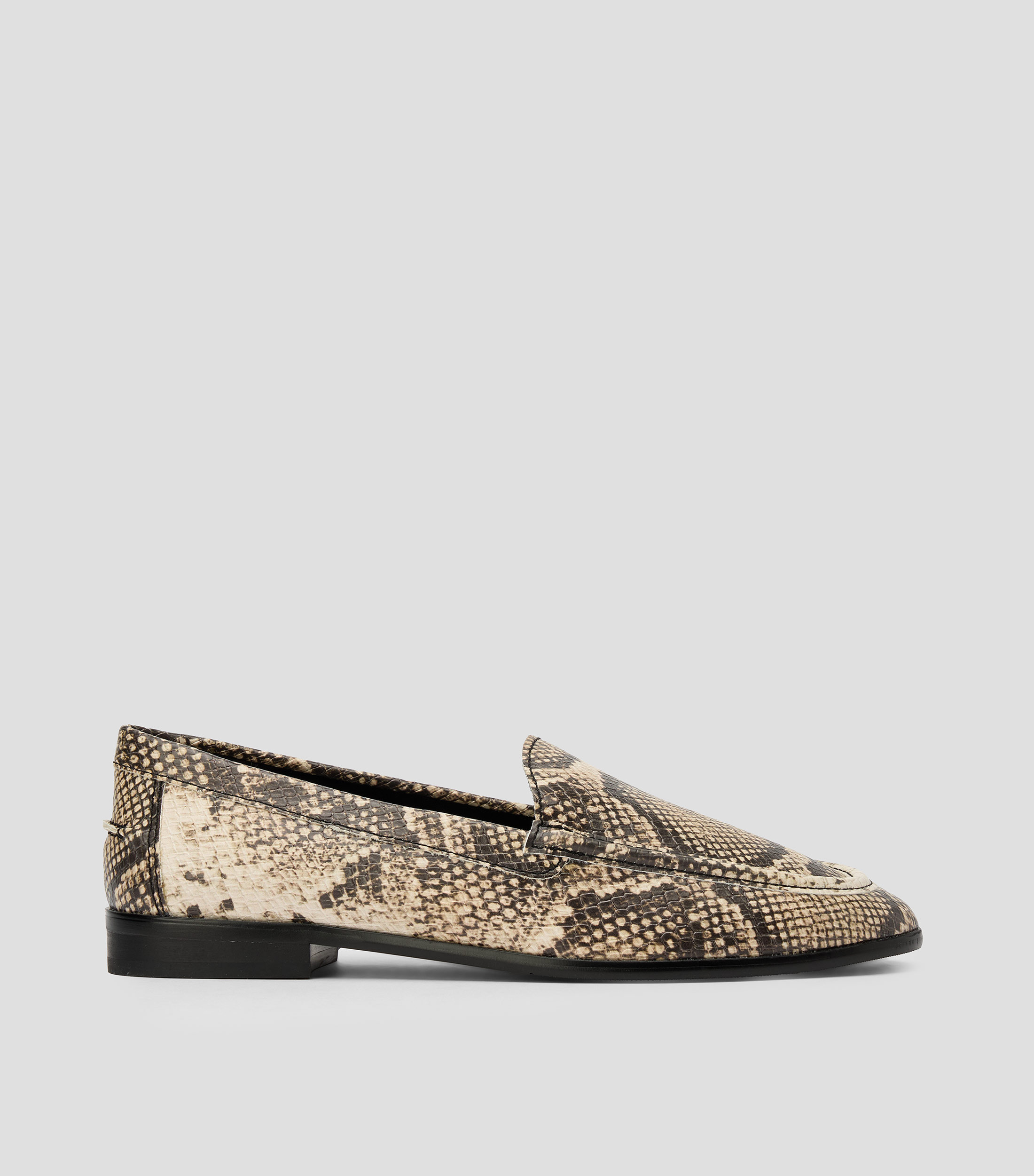 Mocasines planos animalskin Mujer