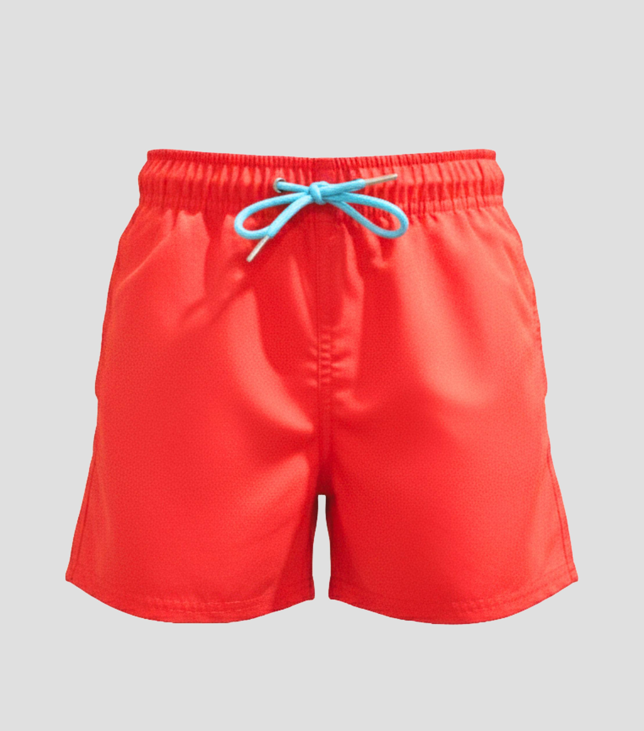 Traje de baño corto liso Niño