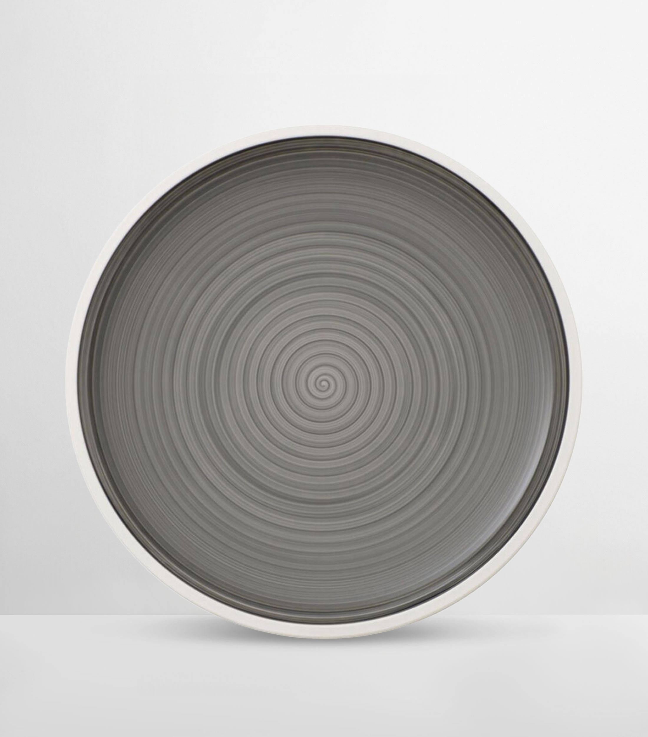 MANUFAC GRIS PLATO LLANO 27CM