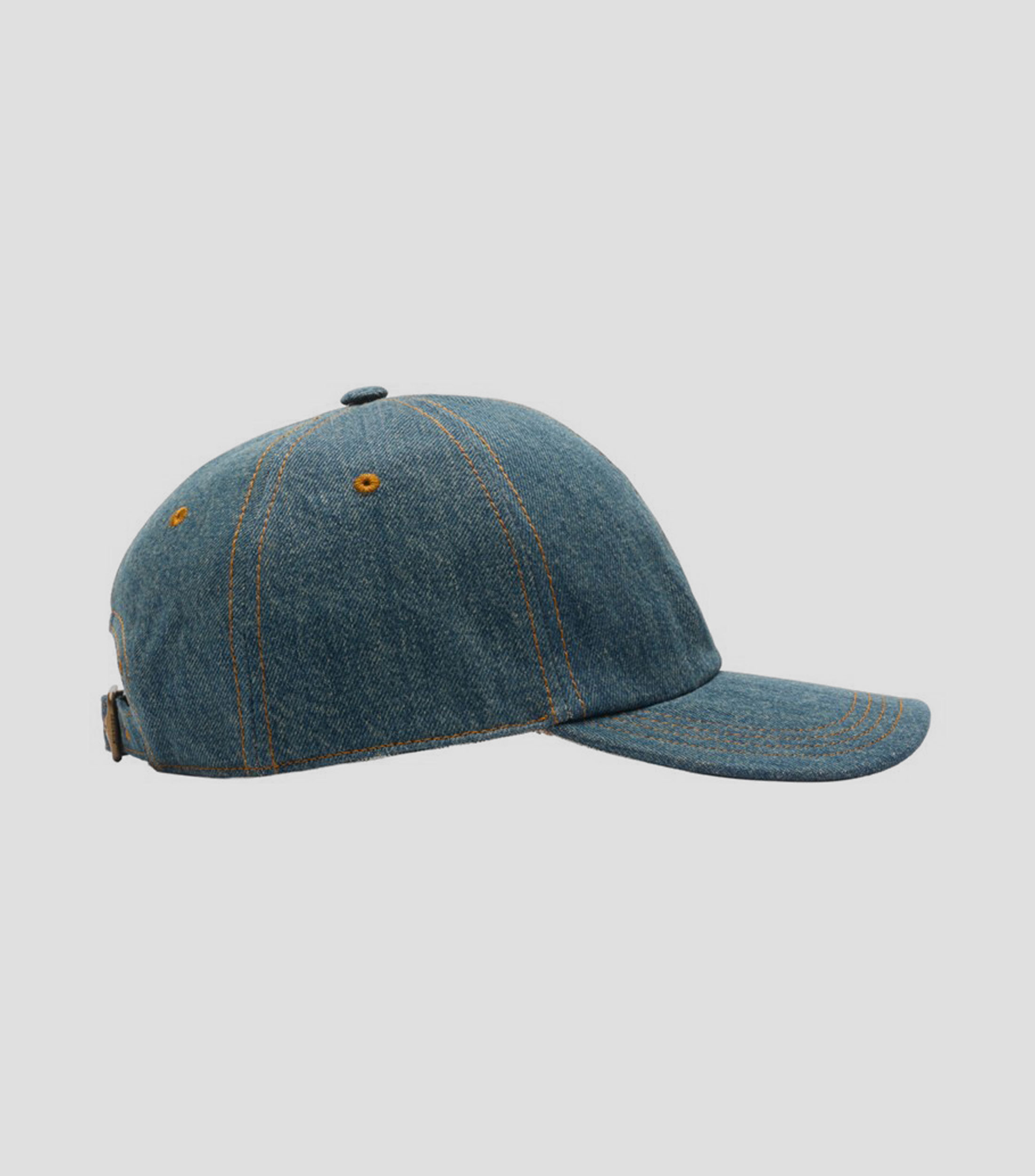Gorra jaspeada con emblema Hombre