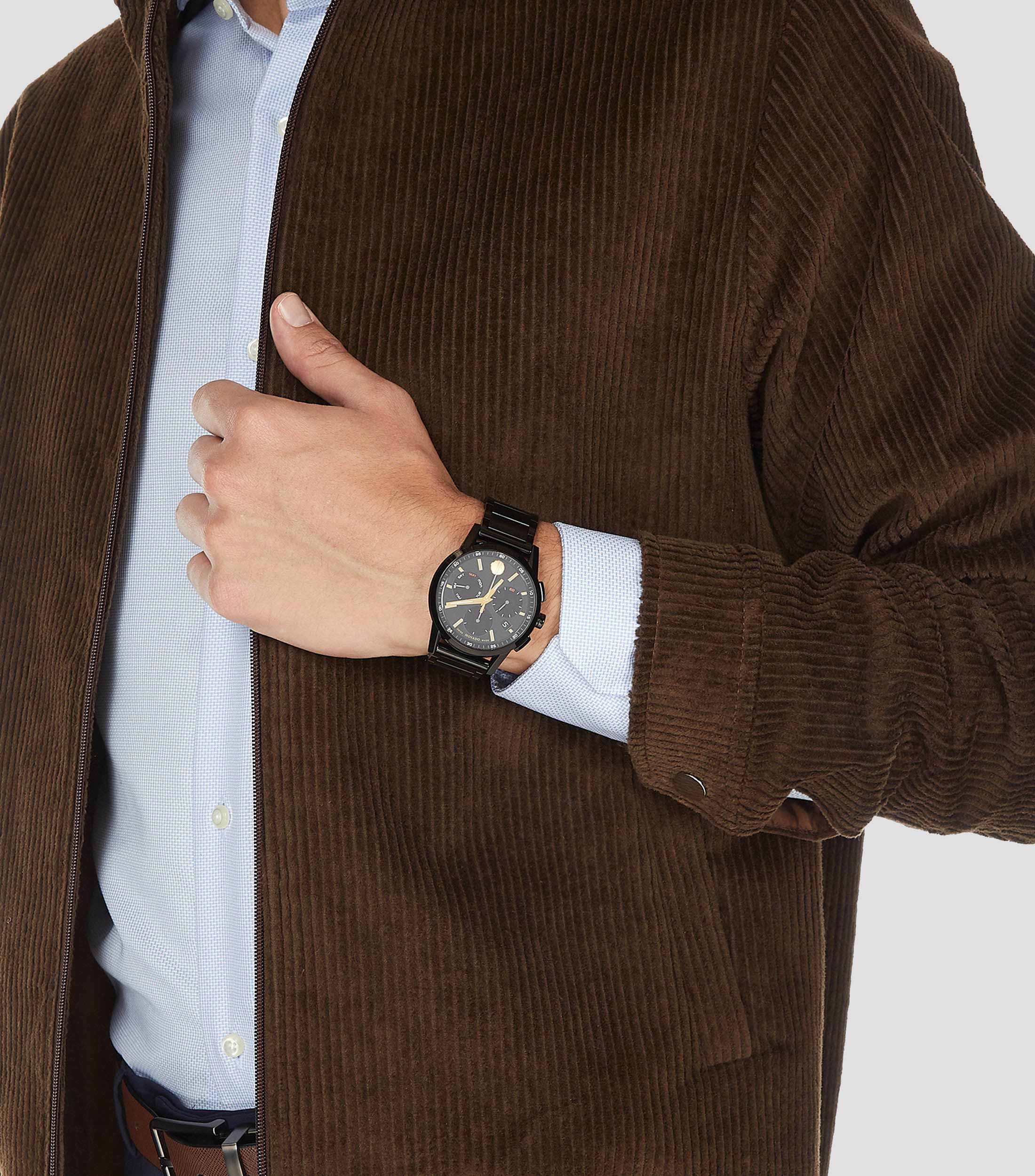 Reloj para hombre Museum Sport Chronograph Deportivo Negro
