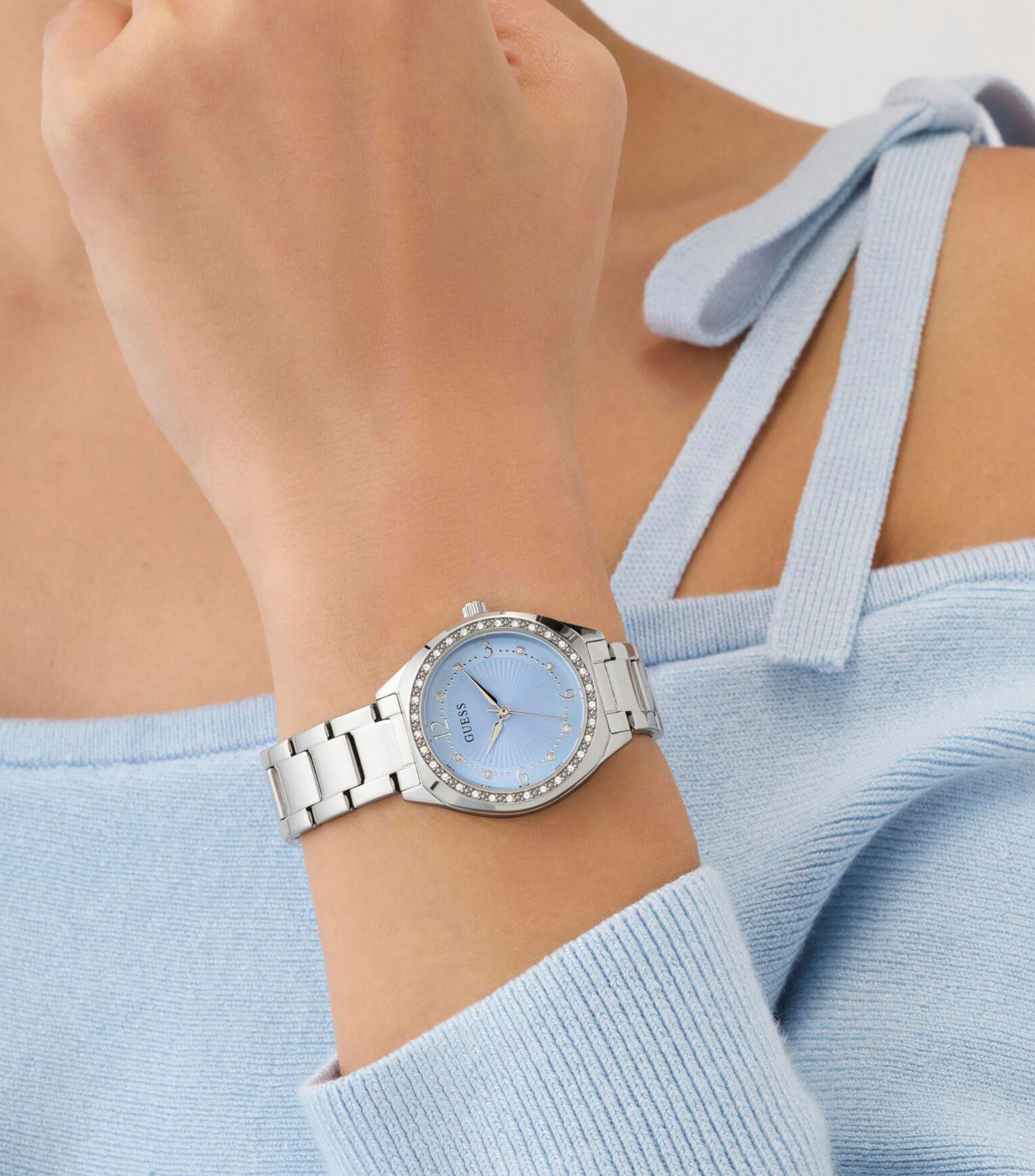 Reloj para Mujer Charlotte casual plateado