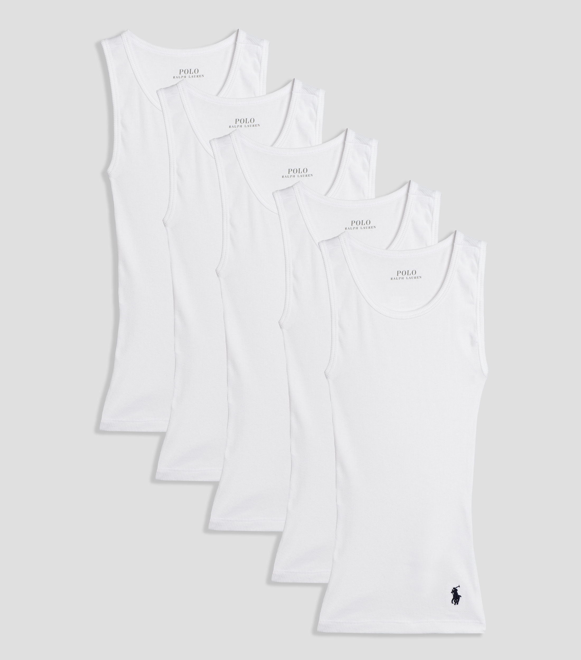 Set de playeras interiores 5 piezas Niño