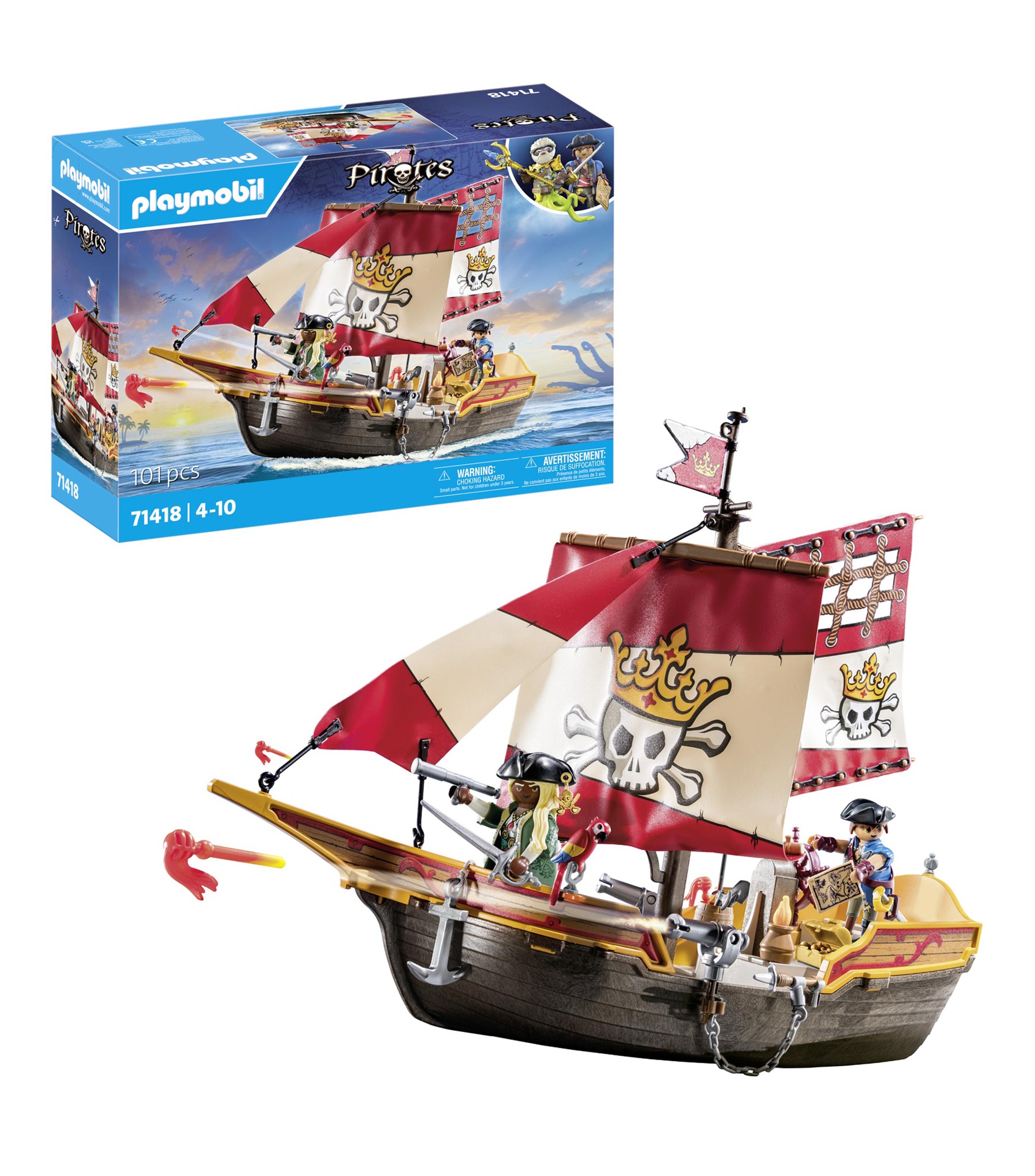 Playmobil: Barco Pirata El Palacio de Hierro