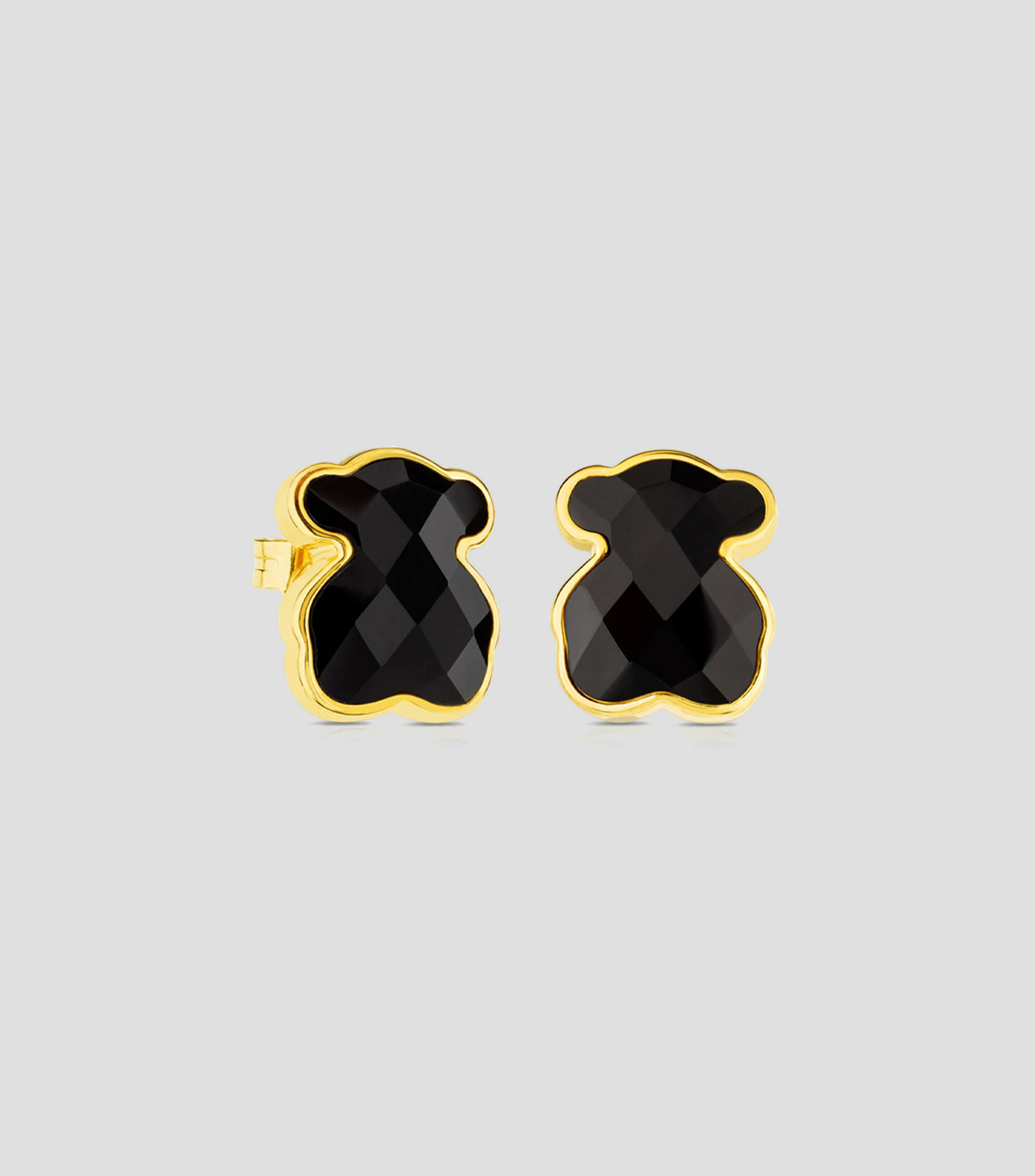Aretes en plata vermeil Mujer