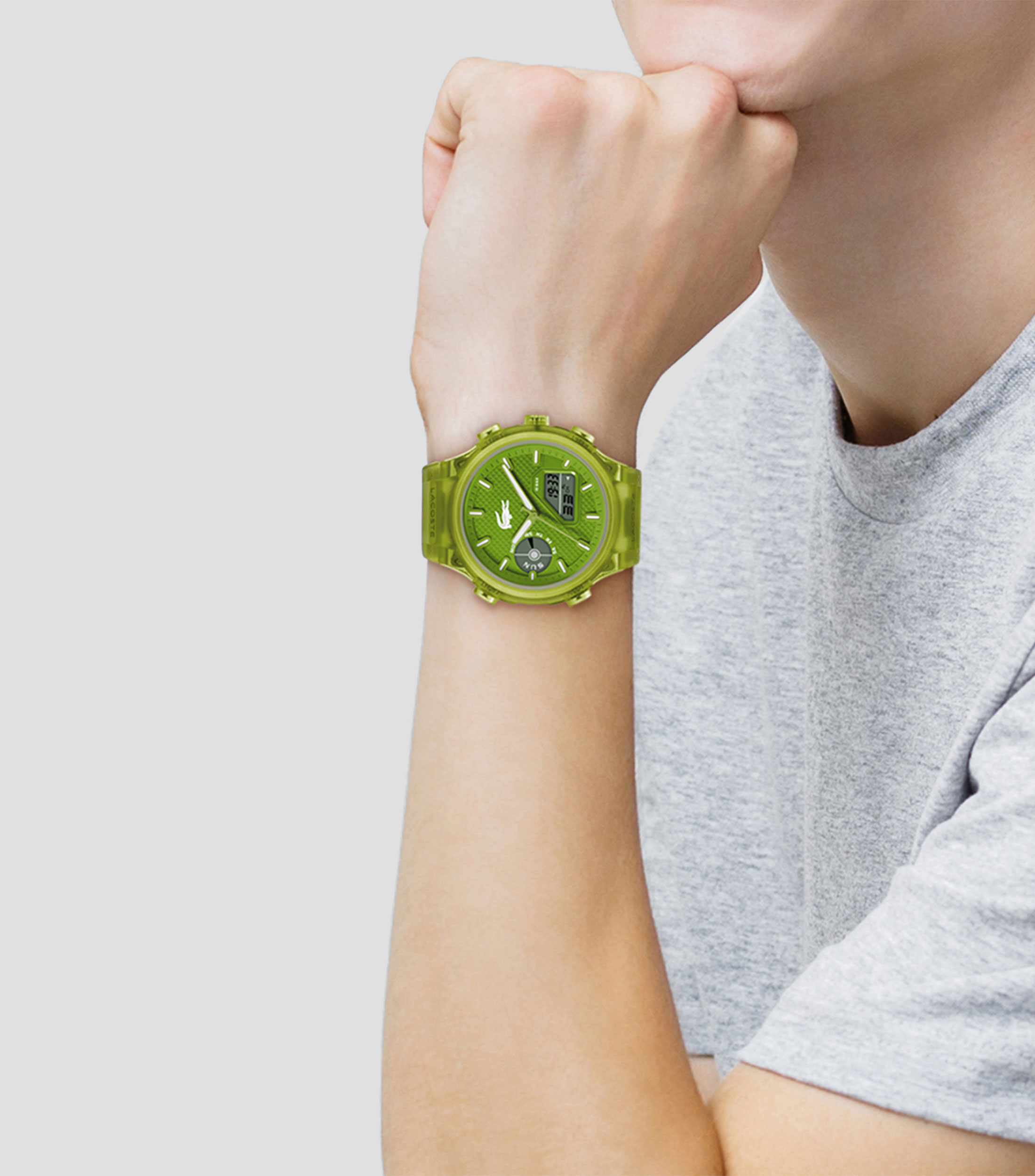 Reloj para Hombre Deportivo, Verde