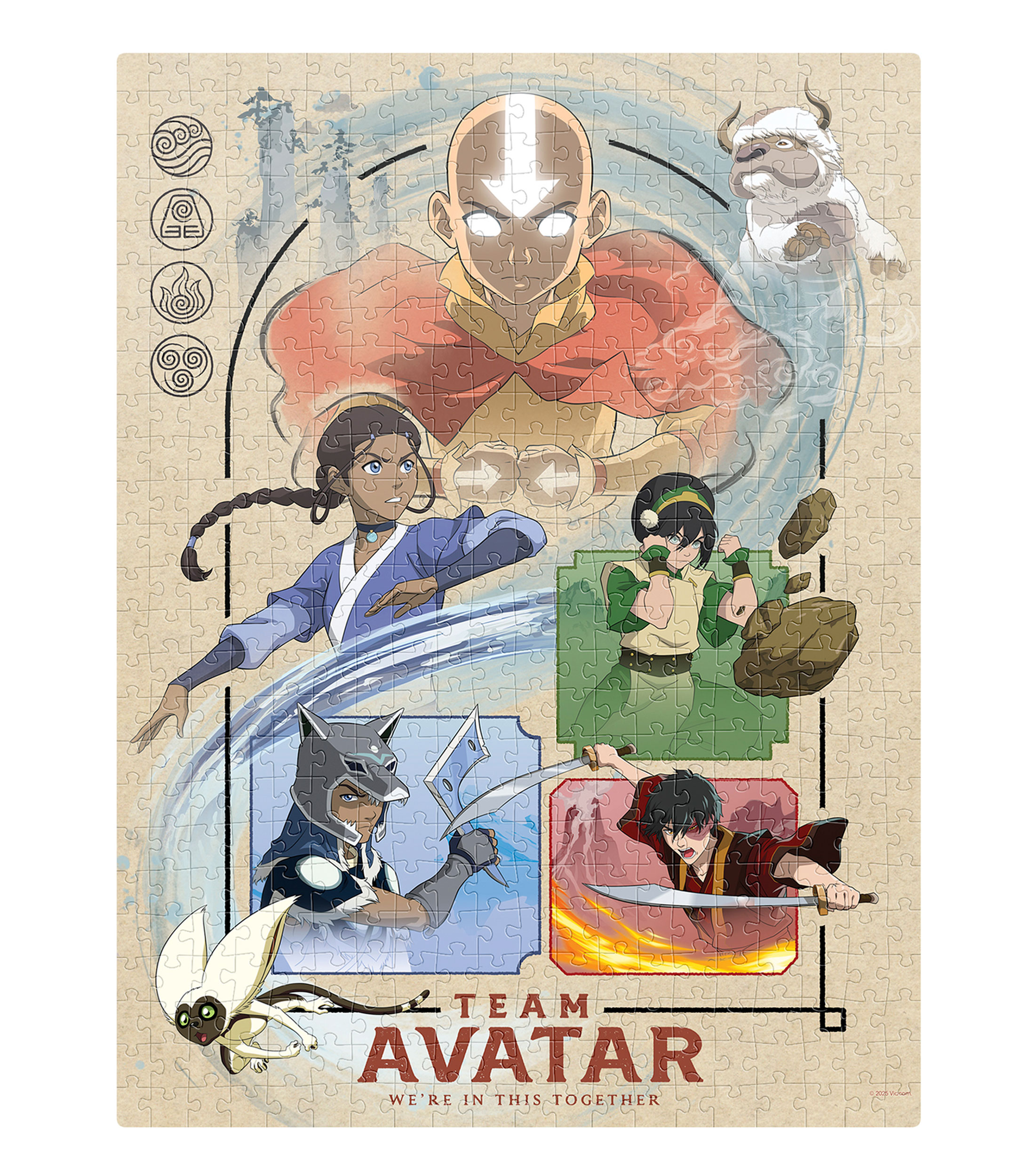 Rompecabezas Avatar "La Leyenda de Aang