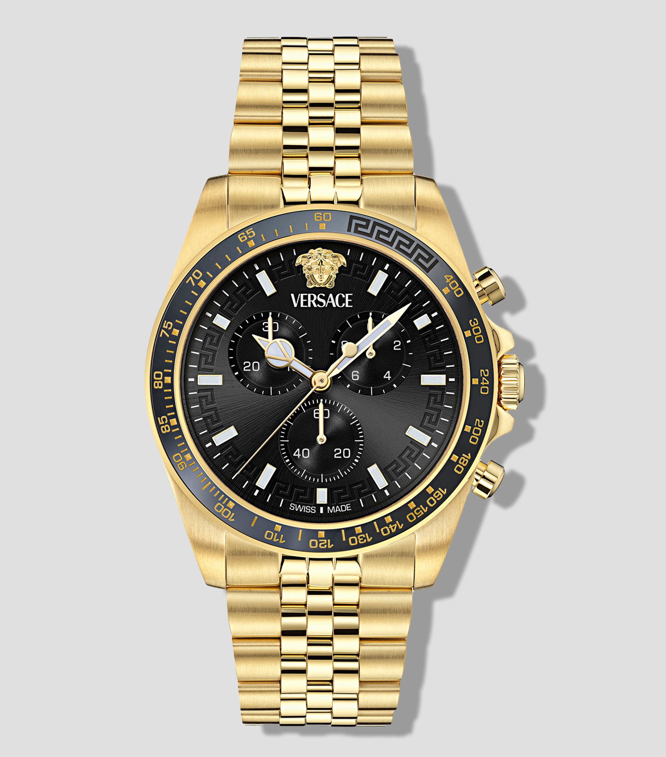 Reloj para Hombre Greca Chrono Casual, Dorado