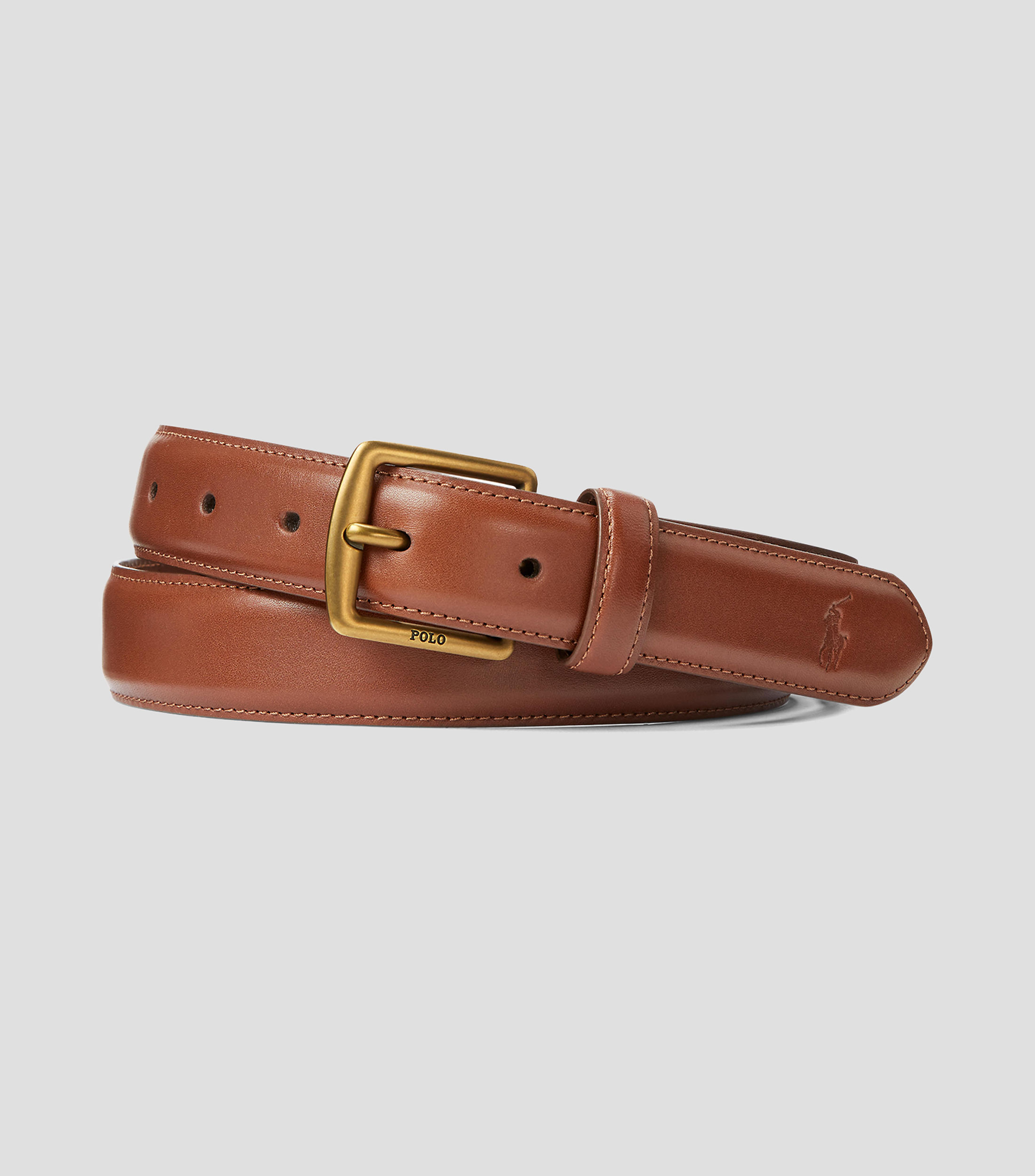 Cinturón en piel casual Hombre