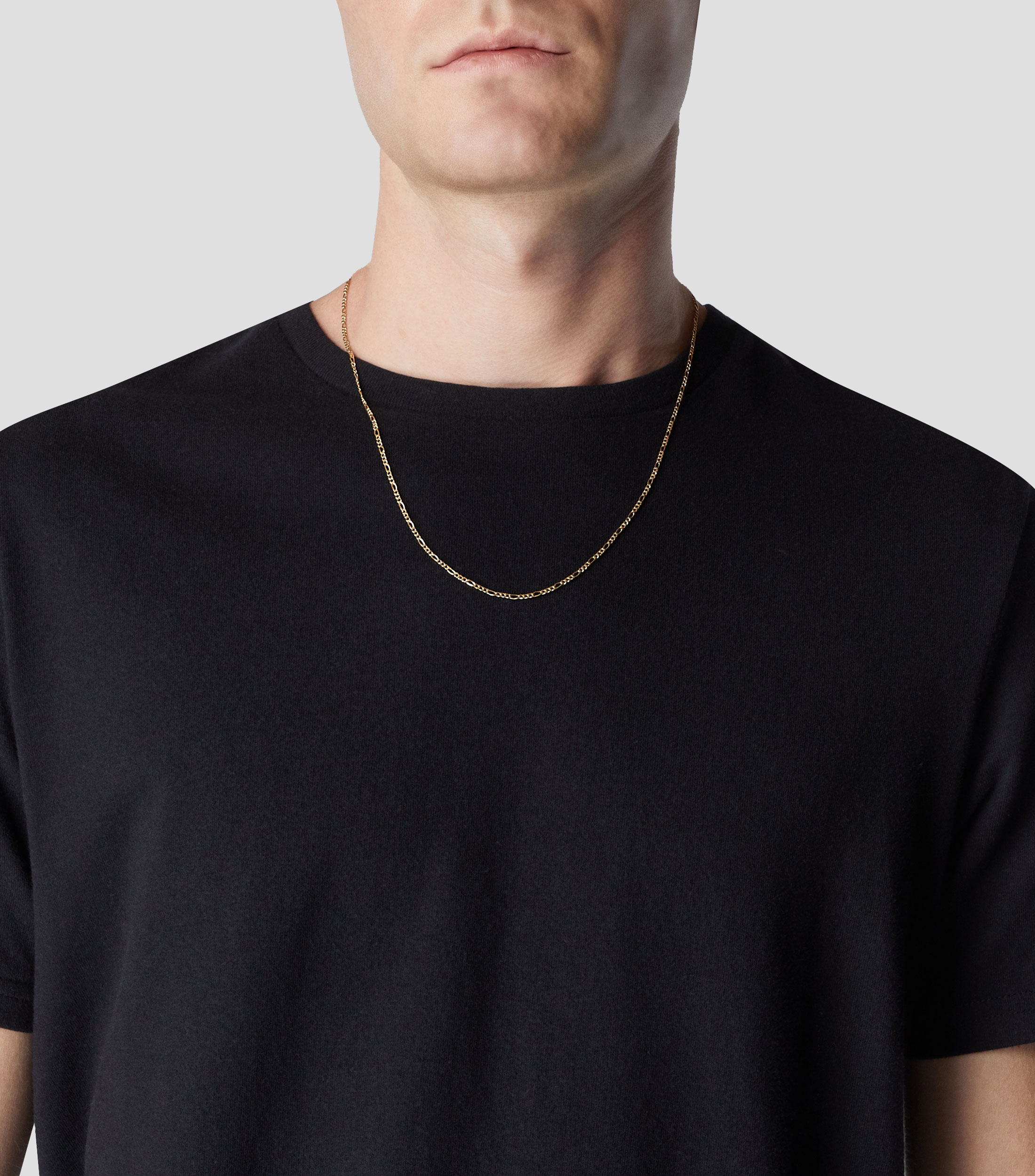 Cadena con Placa Decorativa Hombre