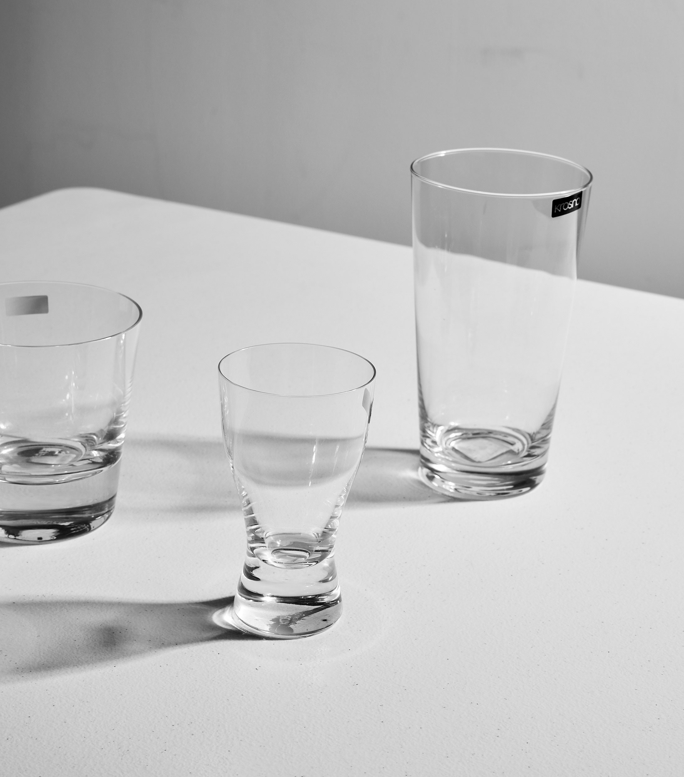 Vaso para Tequila Silueta en vidrio, 90 ml