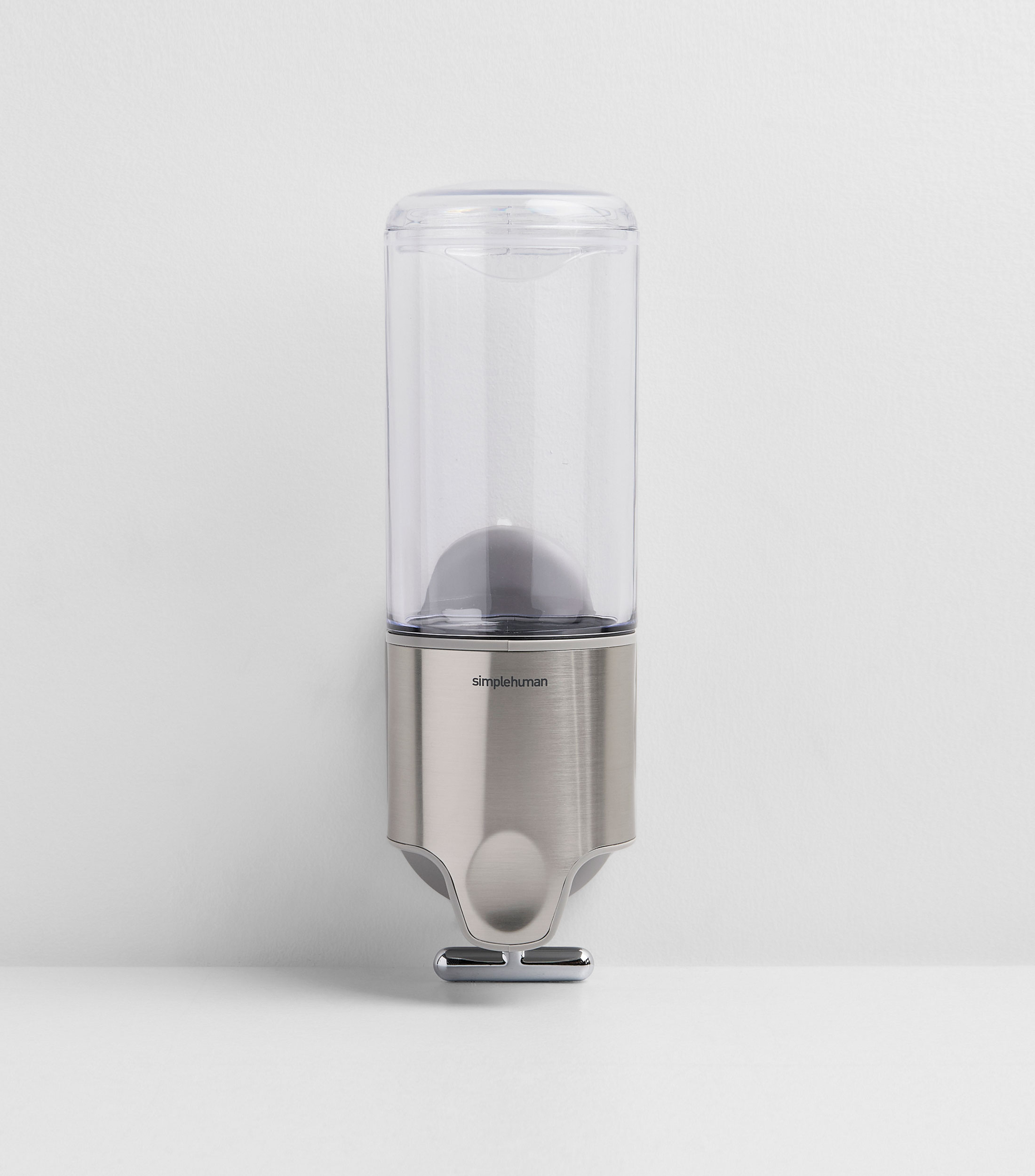 Dispensador de pared para baño en acero inoxidable