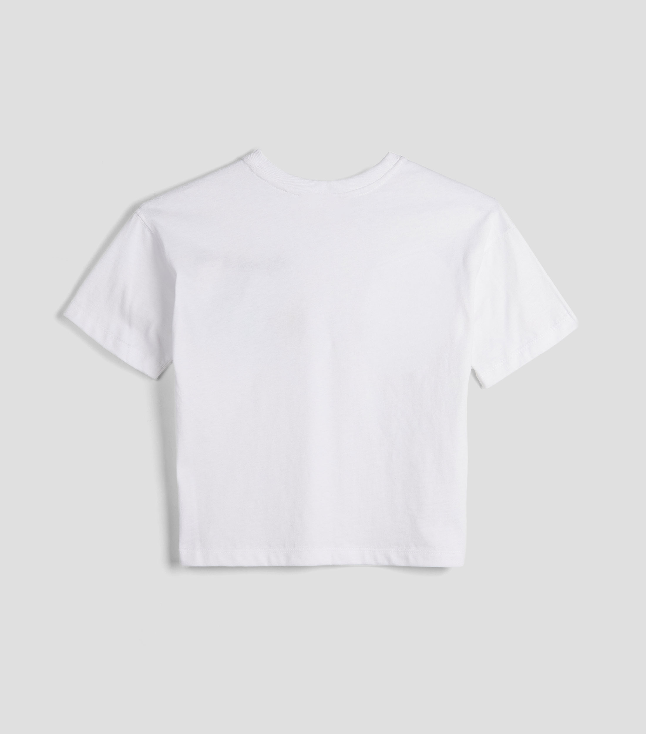 Playera cuello redondo manga corta lisa Niño