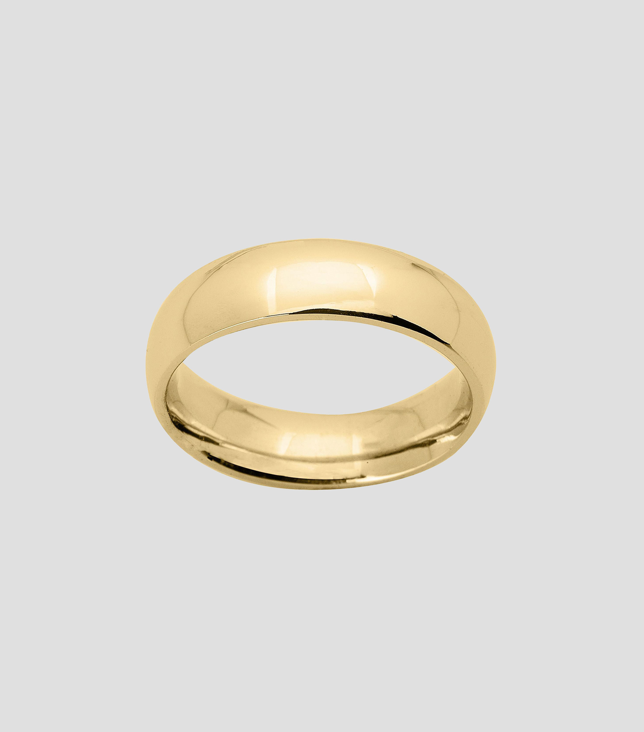 Argolla en Oro de 14 Kilates Hombre