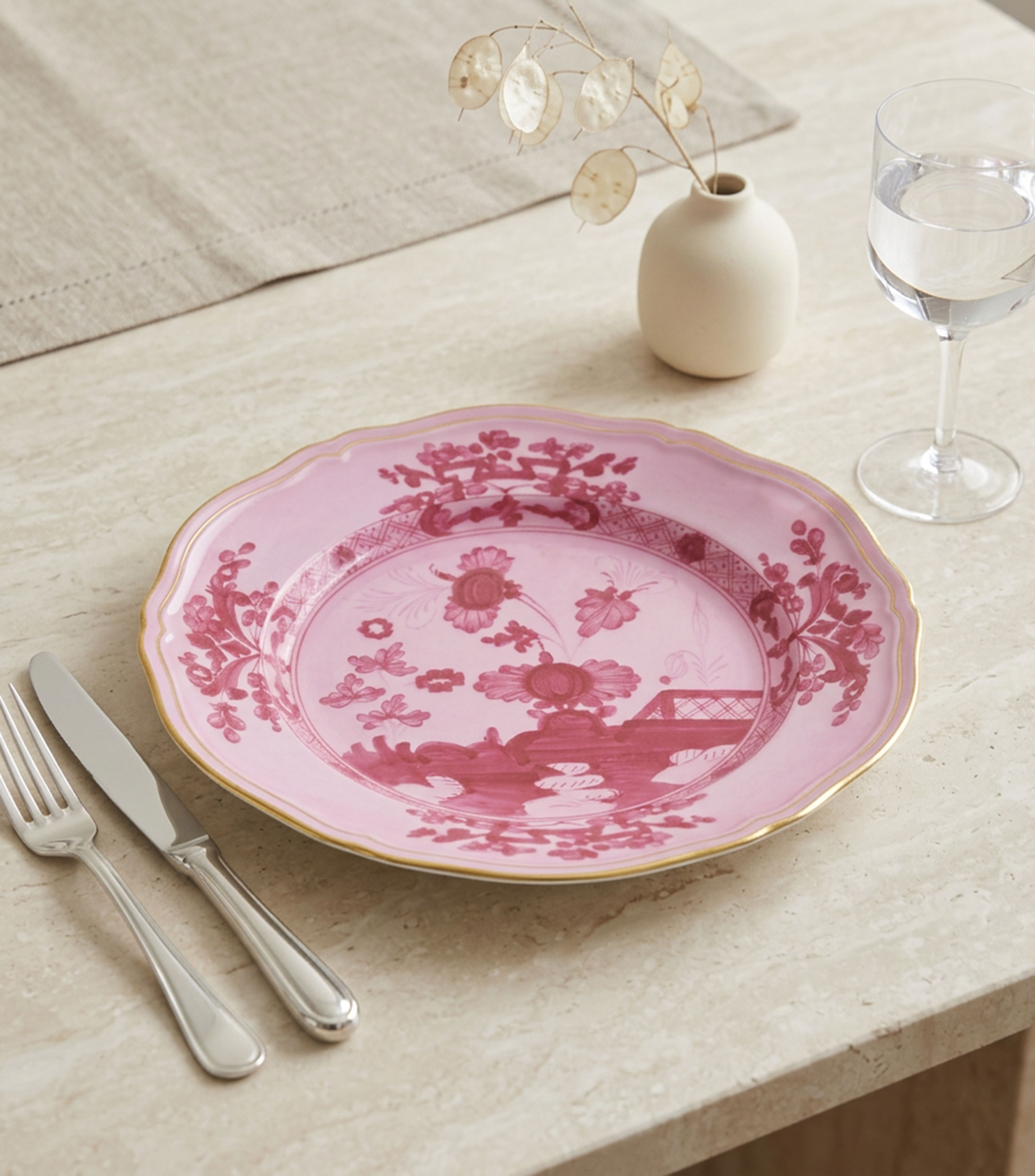 Plato trinche Oriente Italiano Iris