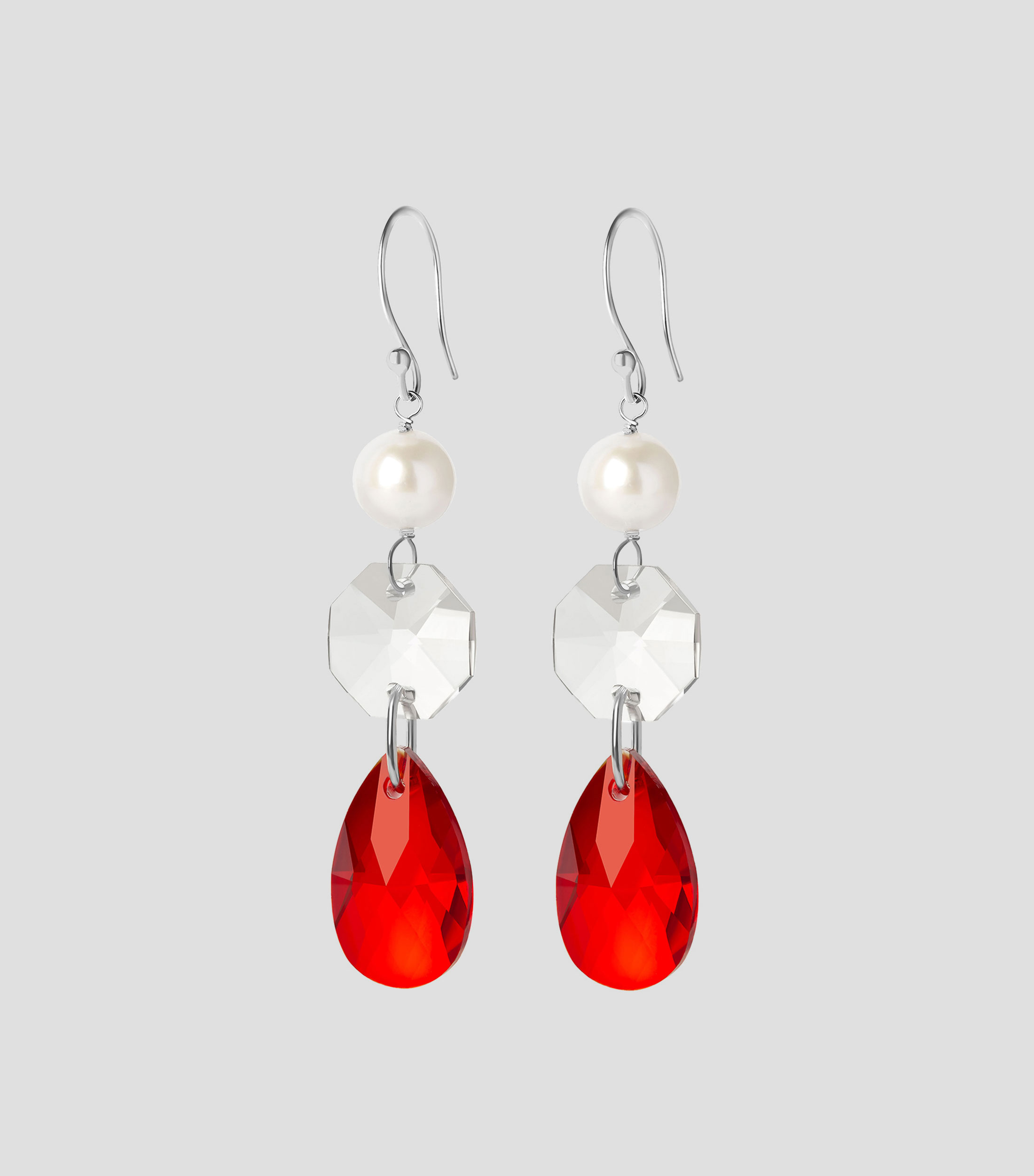Pendientes en Plata Chrissy Mujer