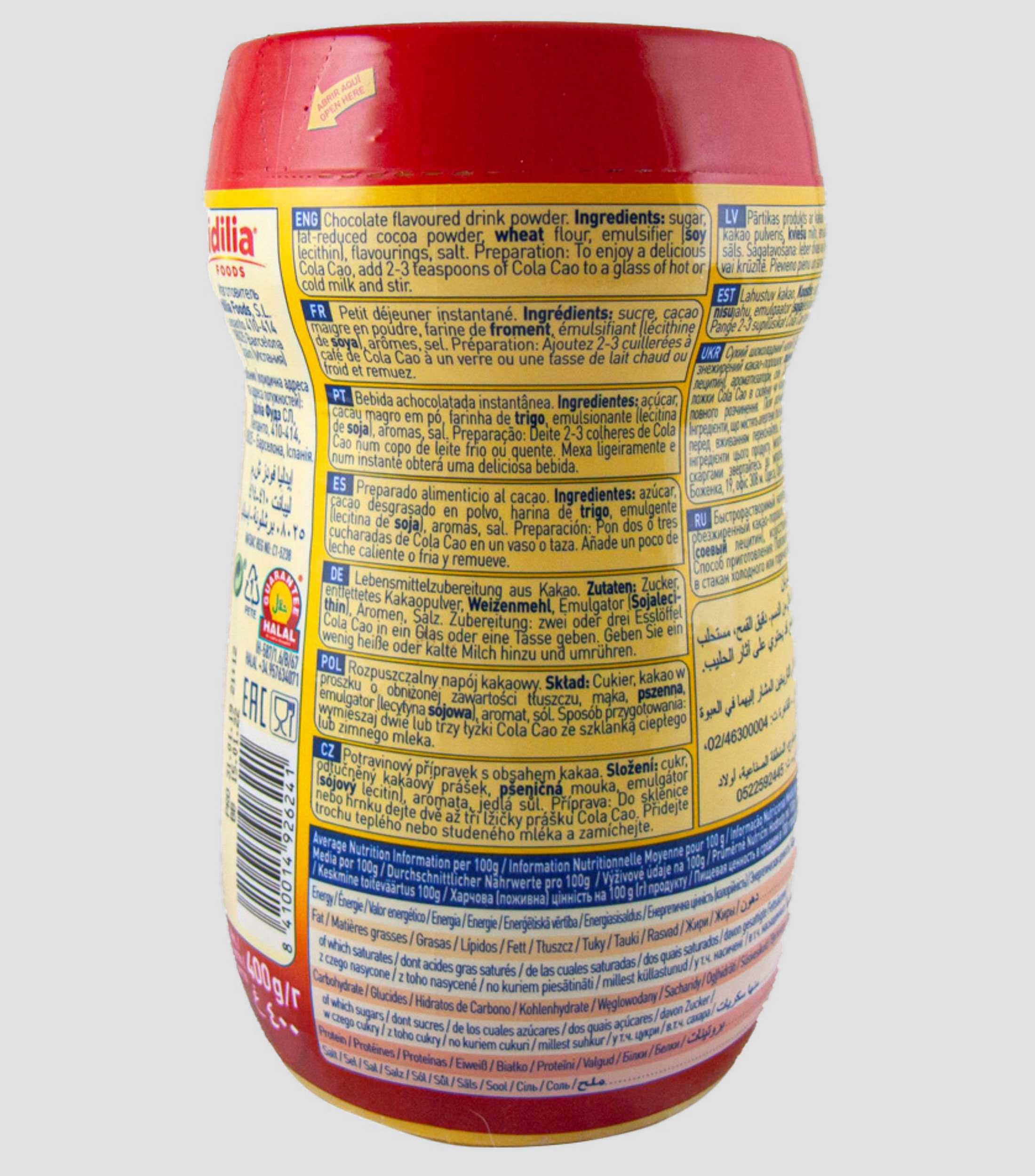 Cola Cao Instántaneo, 400 gr