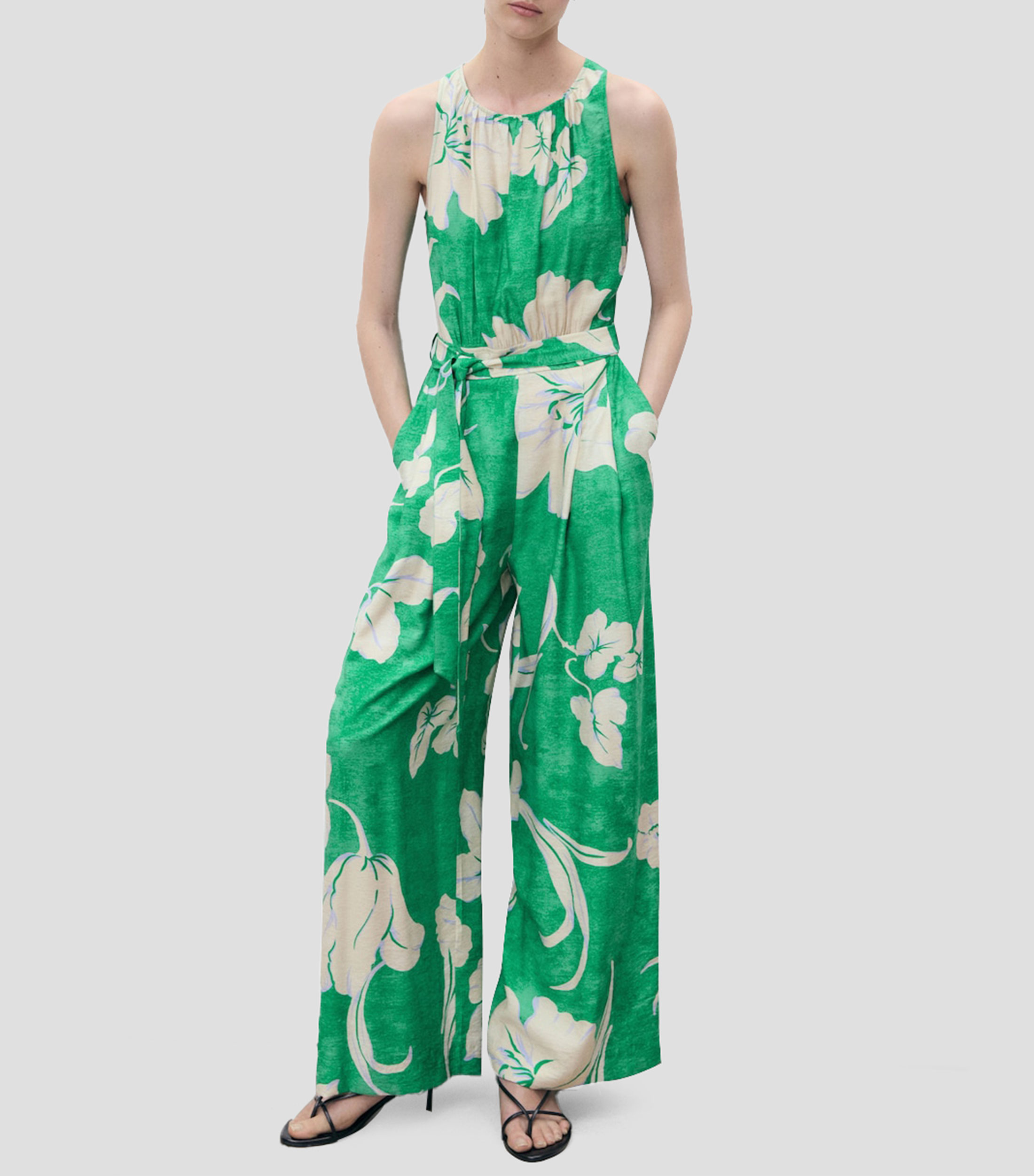 Jumpsuit estampado Mujer