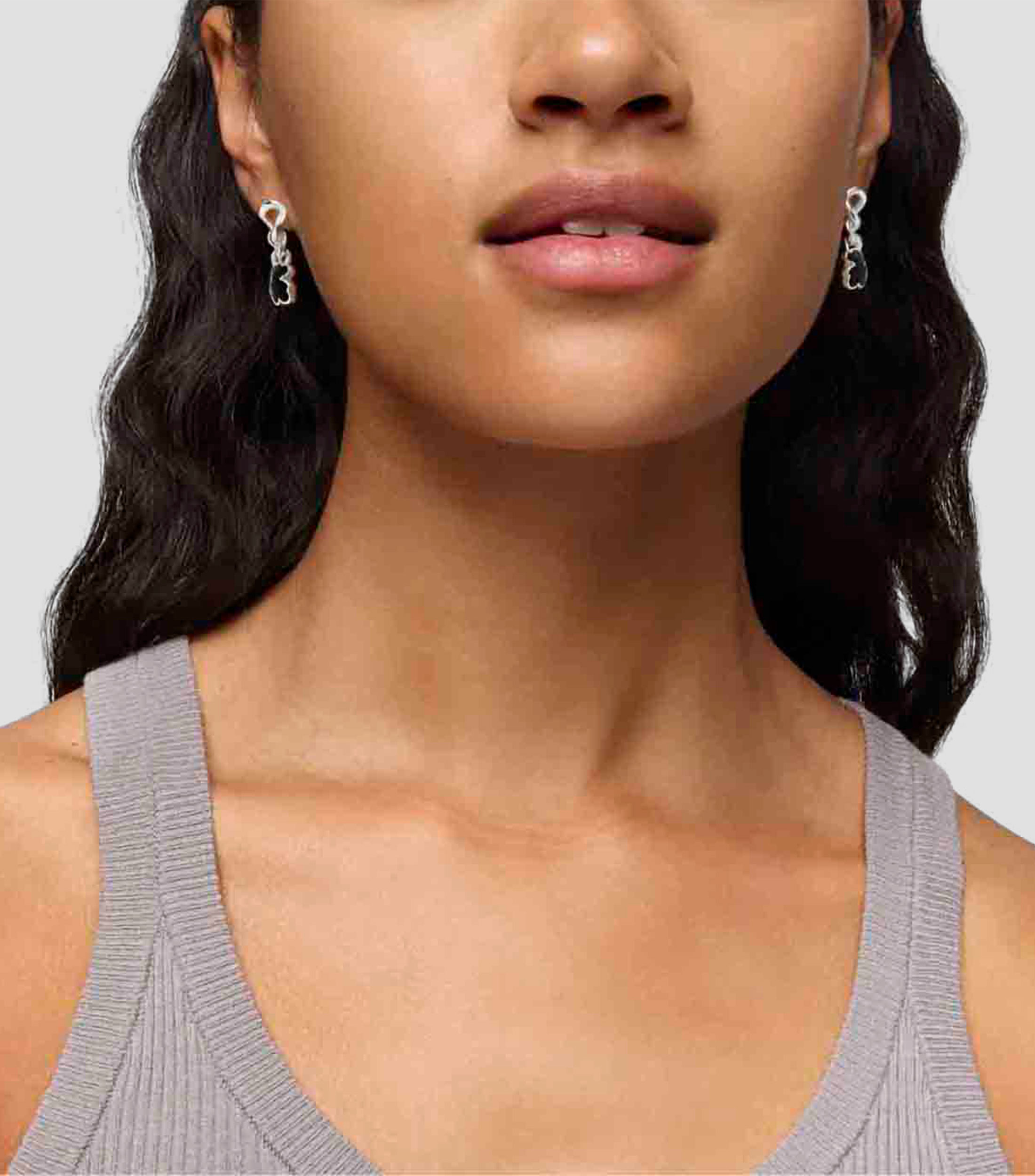 Aretes en plata .925 Icon Color Mujer