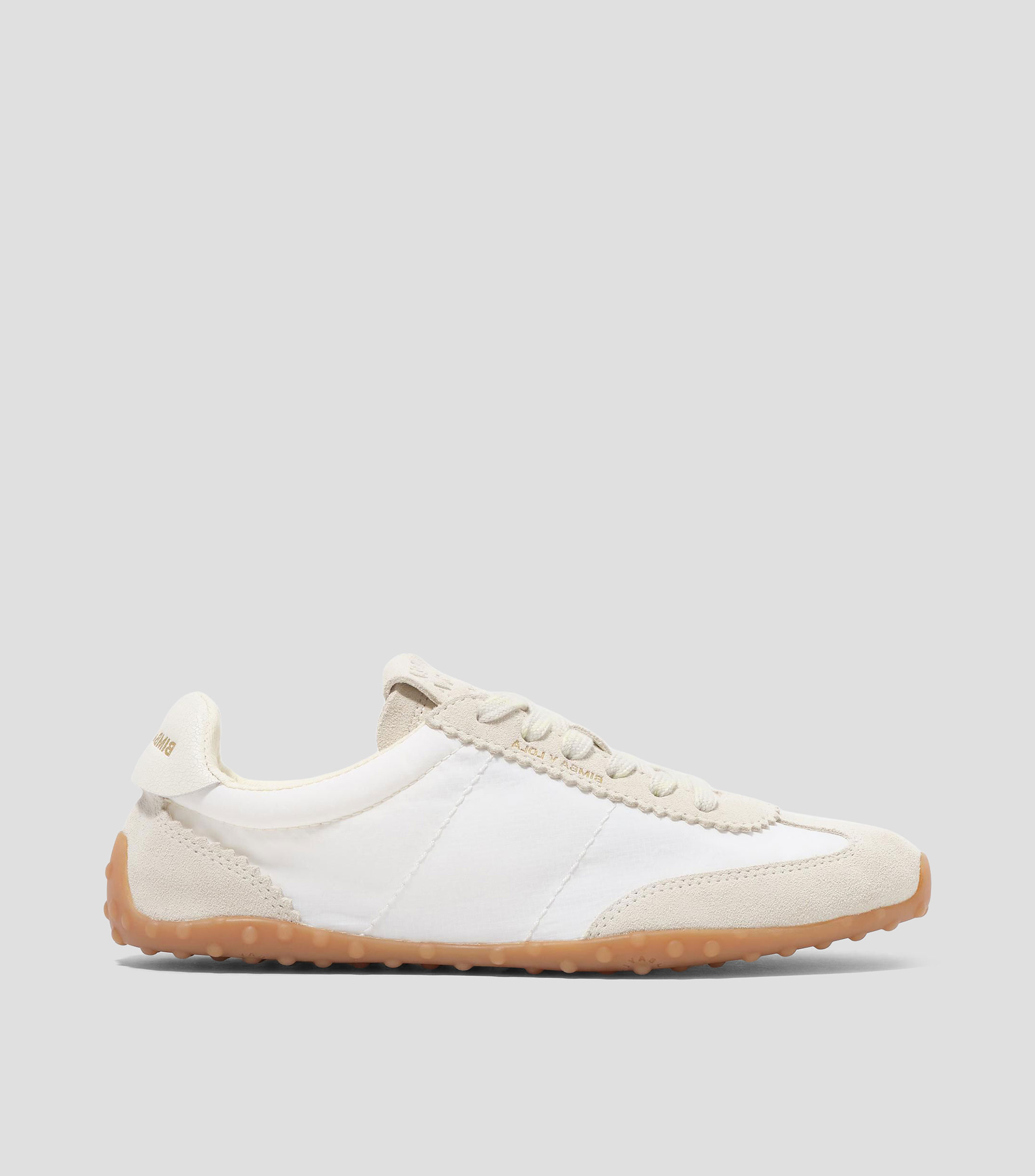 Tenis 13 29 serraje nylon blanca Mujer