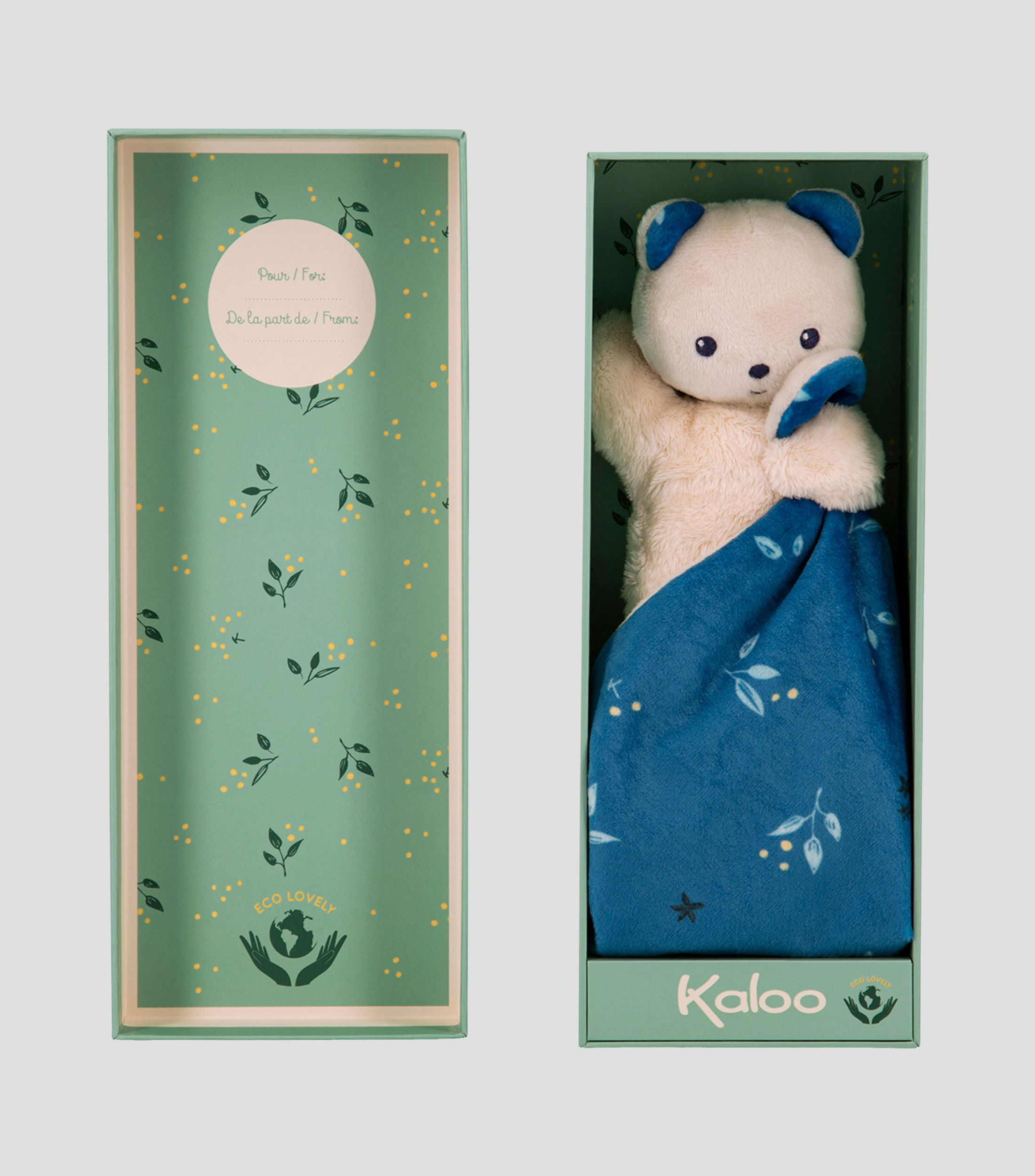 Peluche de Mantita con Oso Noctambulo